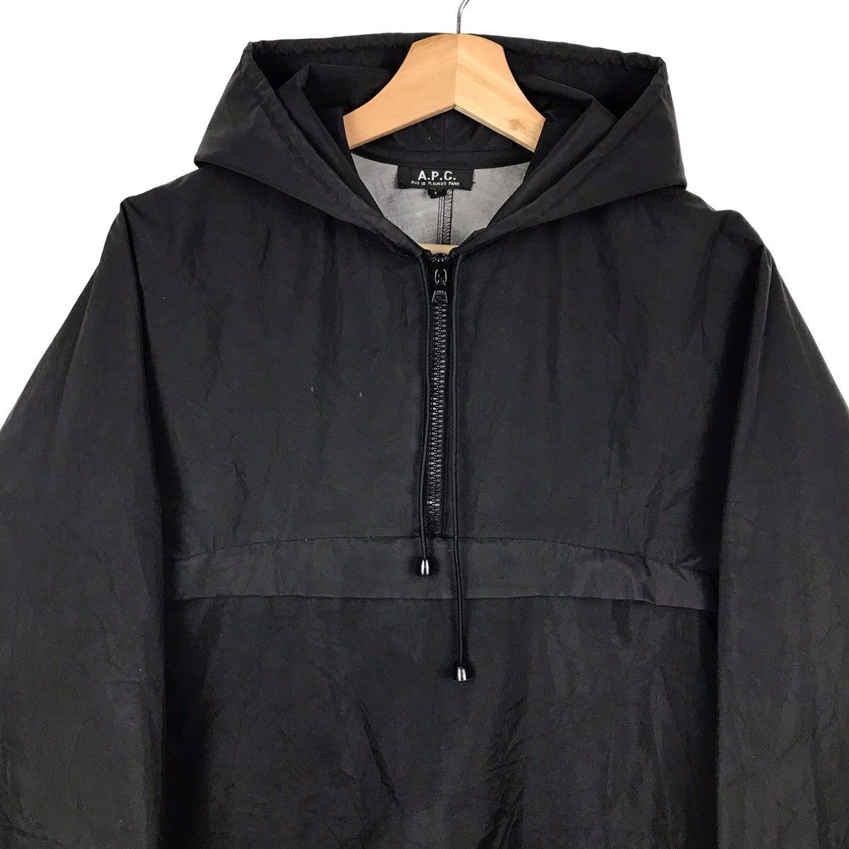 A.P.C. × Vintage A.P.C Raincoat Jacket With Hoodie Size US M / EU 48-50 / 2 - 2 Thumbnail