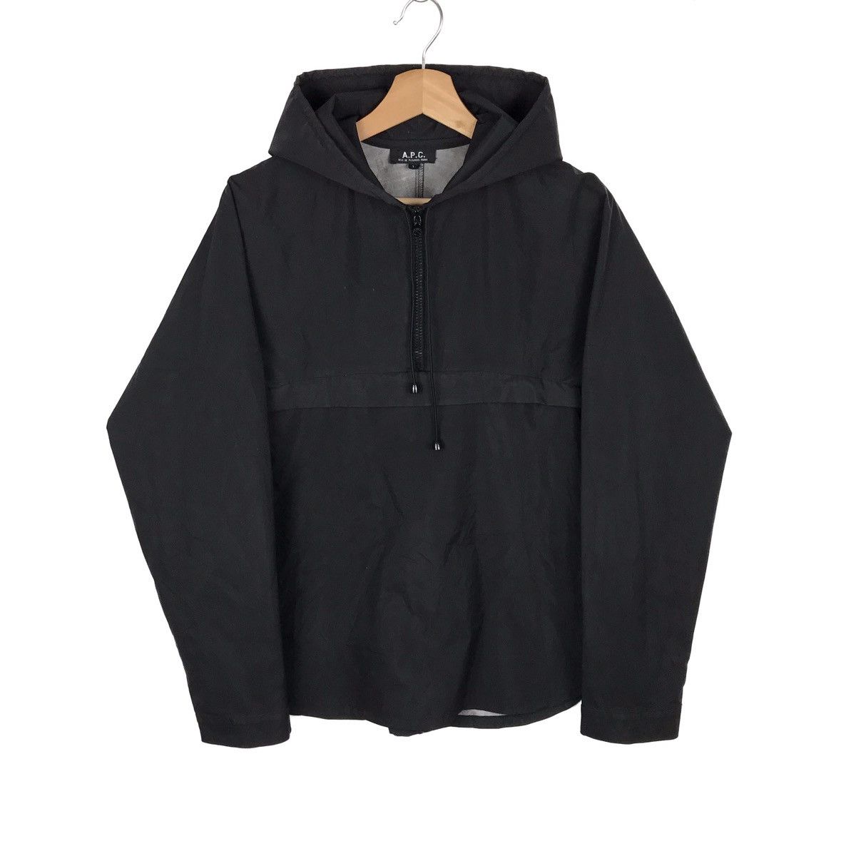 A.P.C. × Vintage A.P.C Raincoat Jacket With Hoodie Size US M / EU 48-50 / 2 - 1 Thumbnail