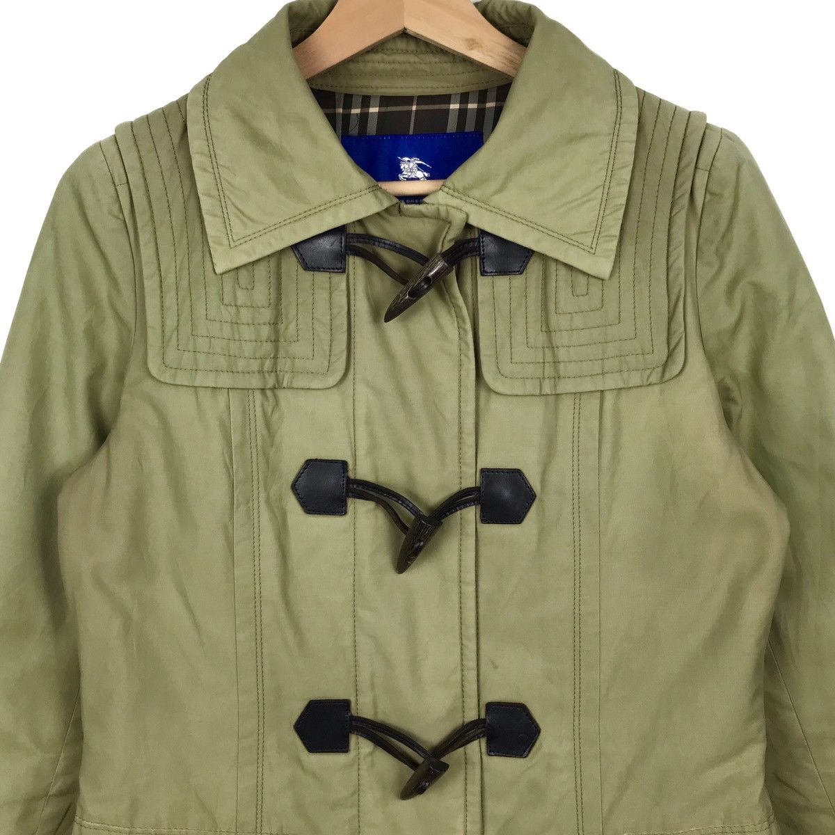 Burberry × Designer × Vintage Vintage Burberry Nova Check Trench Coat Size US S / EU 44-46 / 1 - 4 Thumbnail