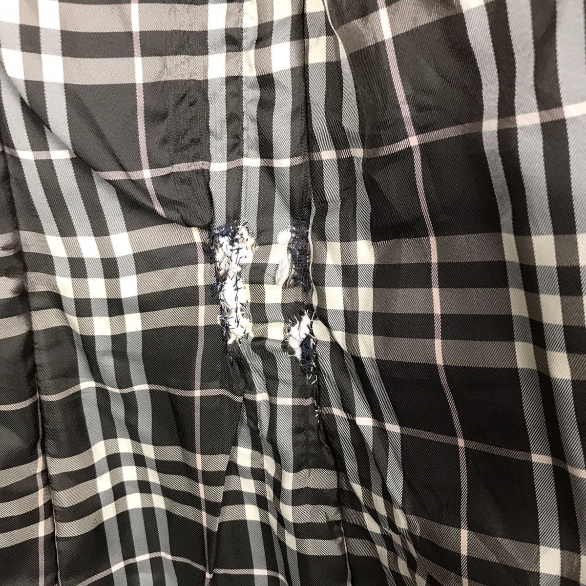 Burberry × Designer × Vintage Vintage Burberry Nova Check Trench Coat Size US S / EU 44-46 / 1 - 18 Thumbnail