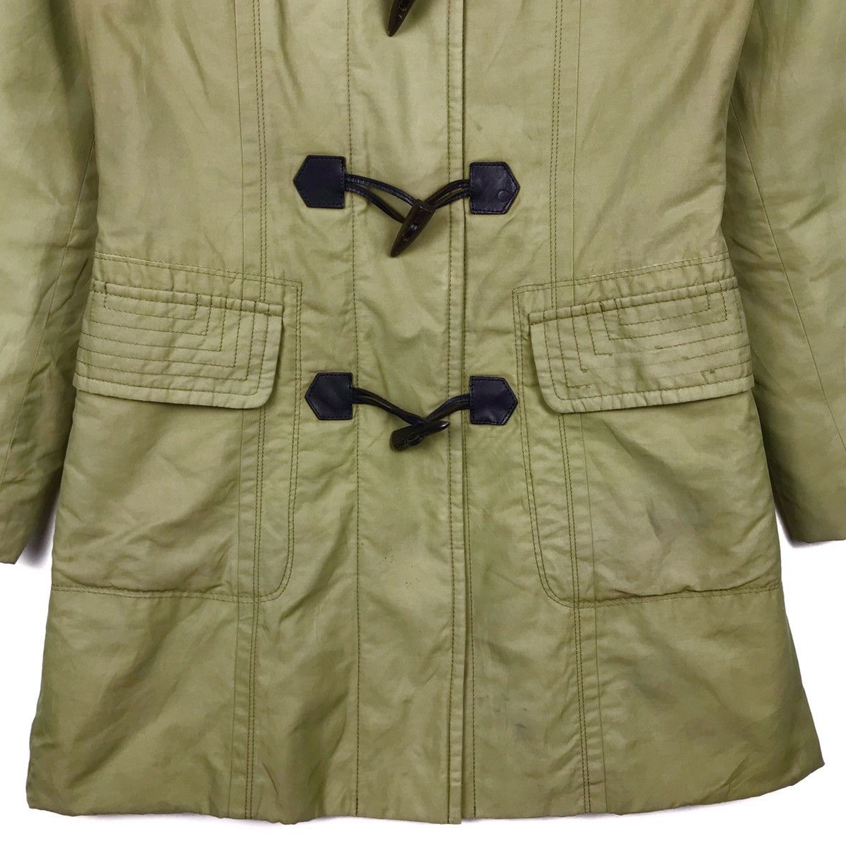 Burberry × Designer × Vintage Vintage Burberry Nova Check Trench Coat Size US S / EU 44-46 / 1 - 5 Thumbnail