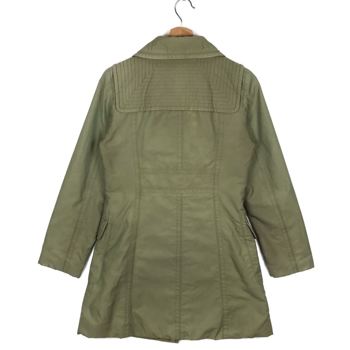 Burberry × Designer × Vintage Vintage Burberry Nova Check Trench Coat Size US S / EU 44-46 / 1 - 6 Thumbnail