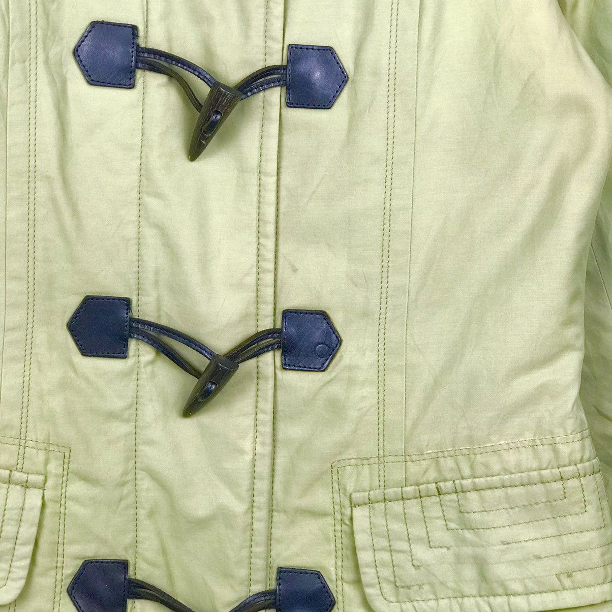 Burberry × Designer × Vintage Vintage Burberry Nova Check Trench Coat Size US S / EU 44-46 / 1 - 14 Thumbnail
