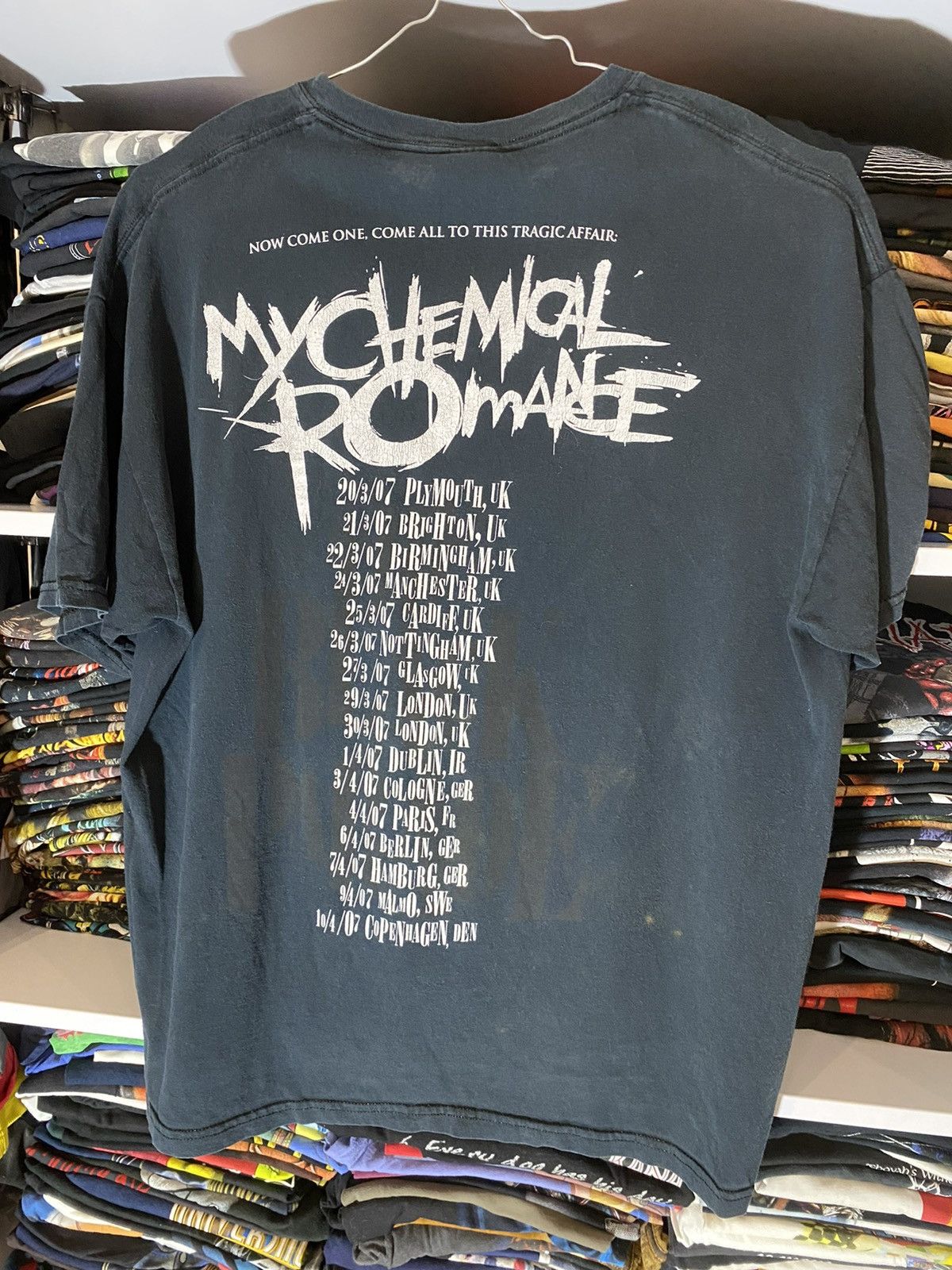 Vintage Vintage My Chemicals Romance T-shirt Size US XL / EU 56 / 4 - 3 Thumbnail