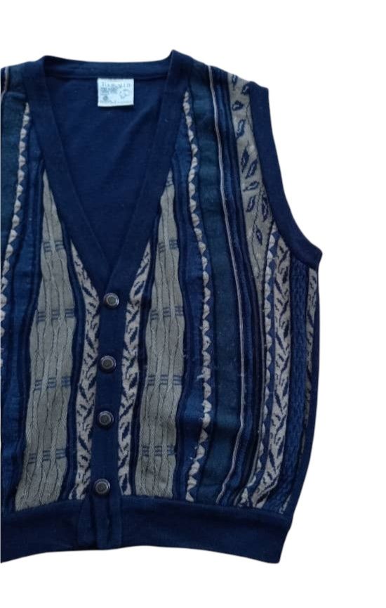 Coogi × Japanese Brand Toorallie Wool Knit Vest Size US L / EU 52-54 / 3 - 4 Thumbnail