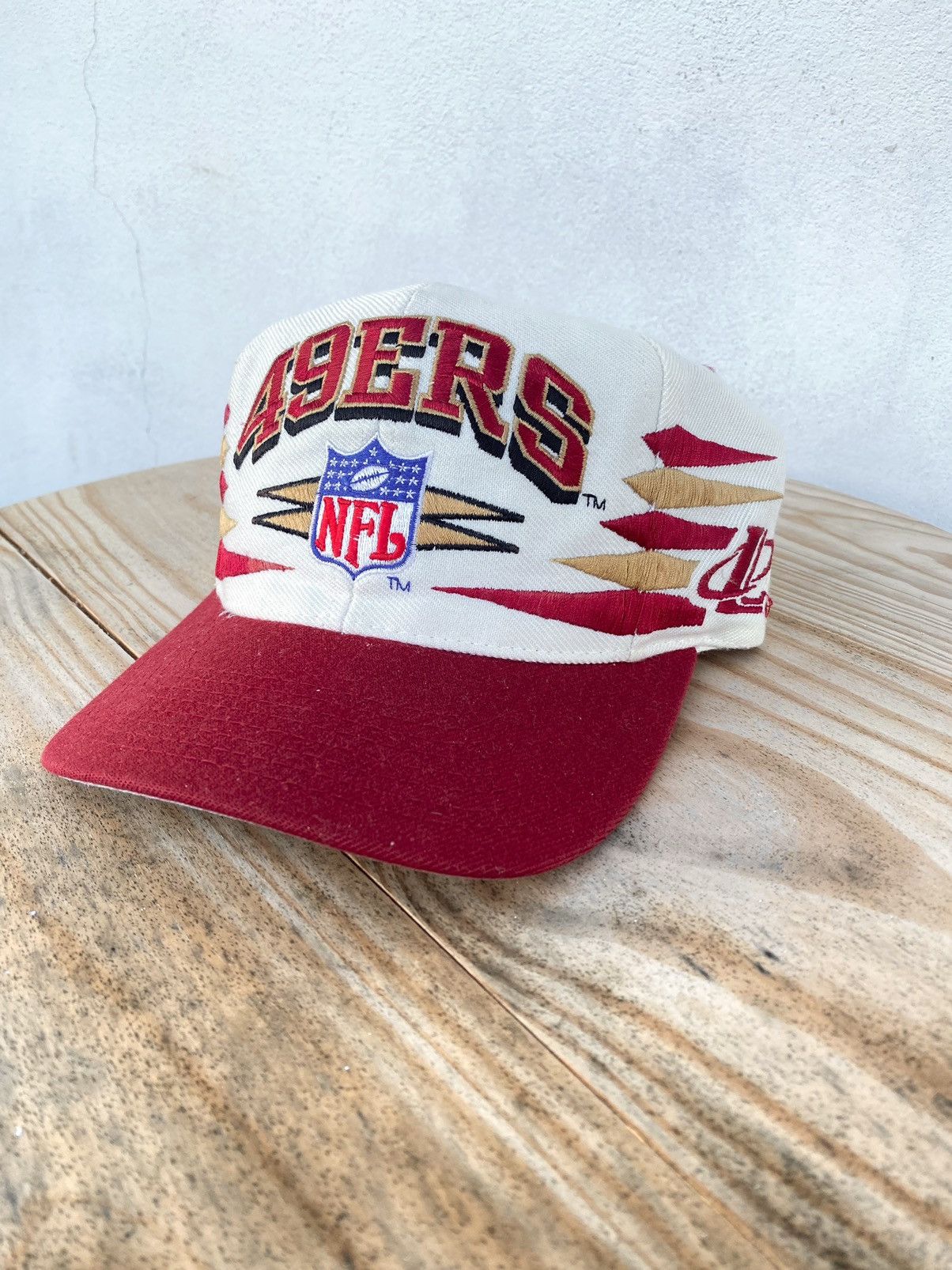 90's San Francisco 49ers Logo Athletic Diamond NFL Snapback Hat – Rare VNTG