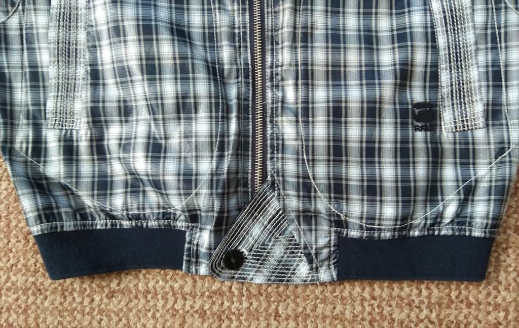 G-Star G-STAR RAW CL Bomber checked jacket windbreaker Size US S / EU 44-46 / 1 - 6 Thumbnail