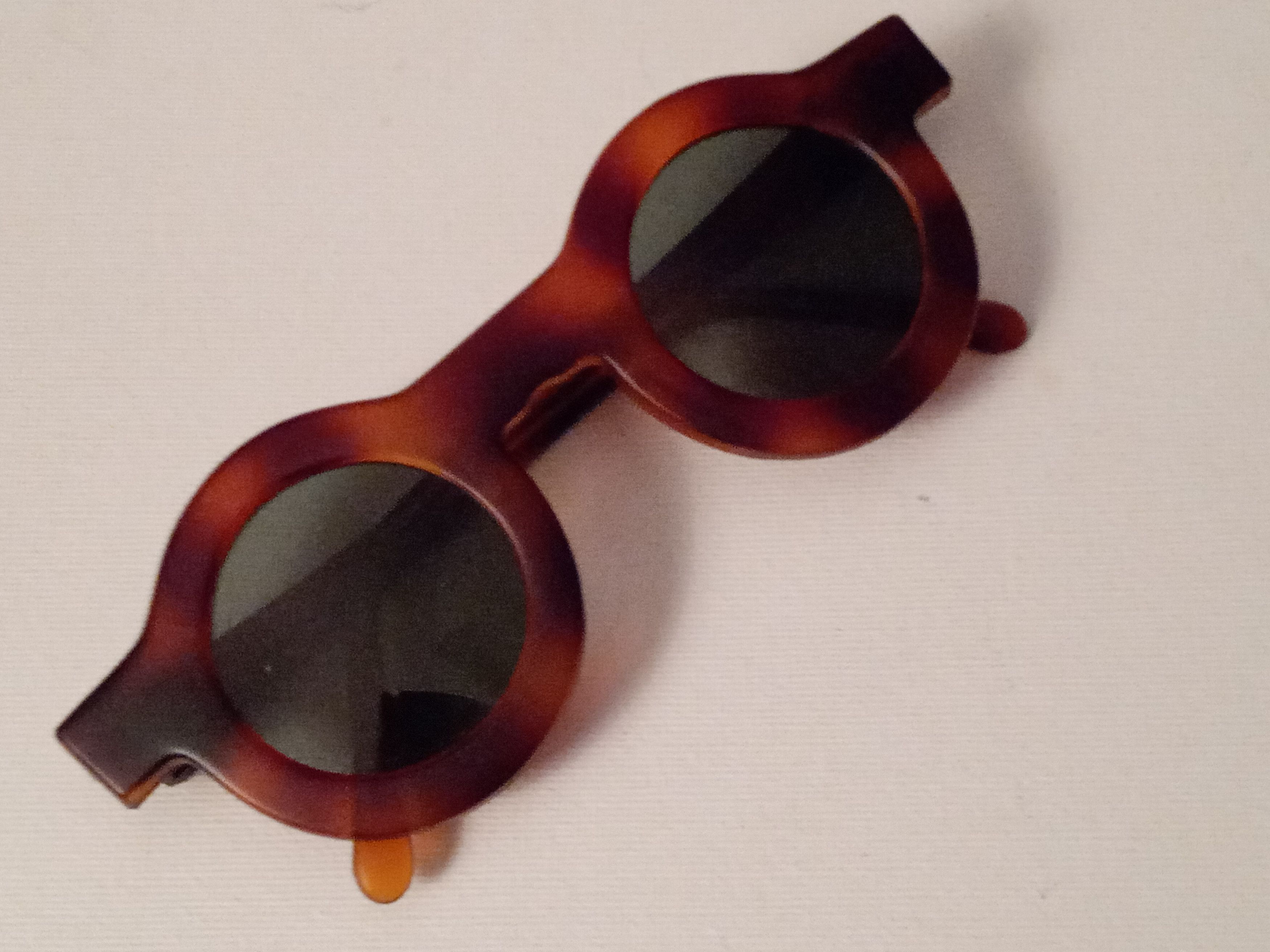 Vintage Vintage Faux Tortoise Sunglasses NOS Warhol, Studio 54 Size ONE SIZE - 1 Thumbnail