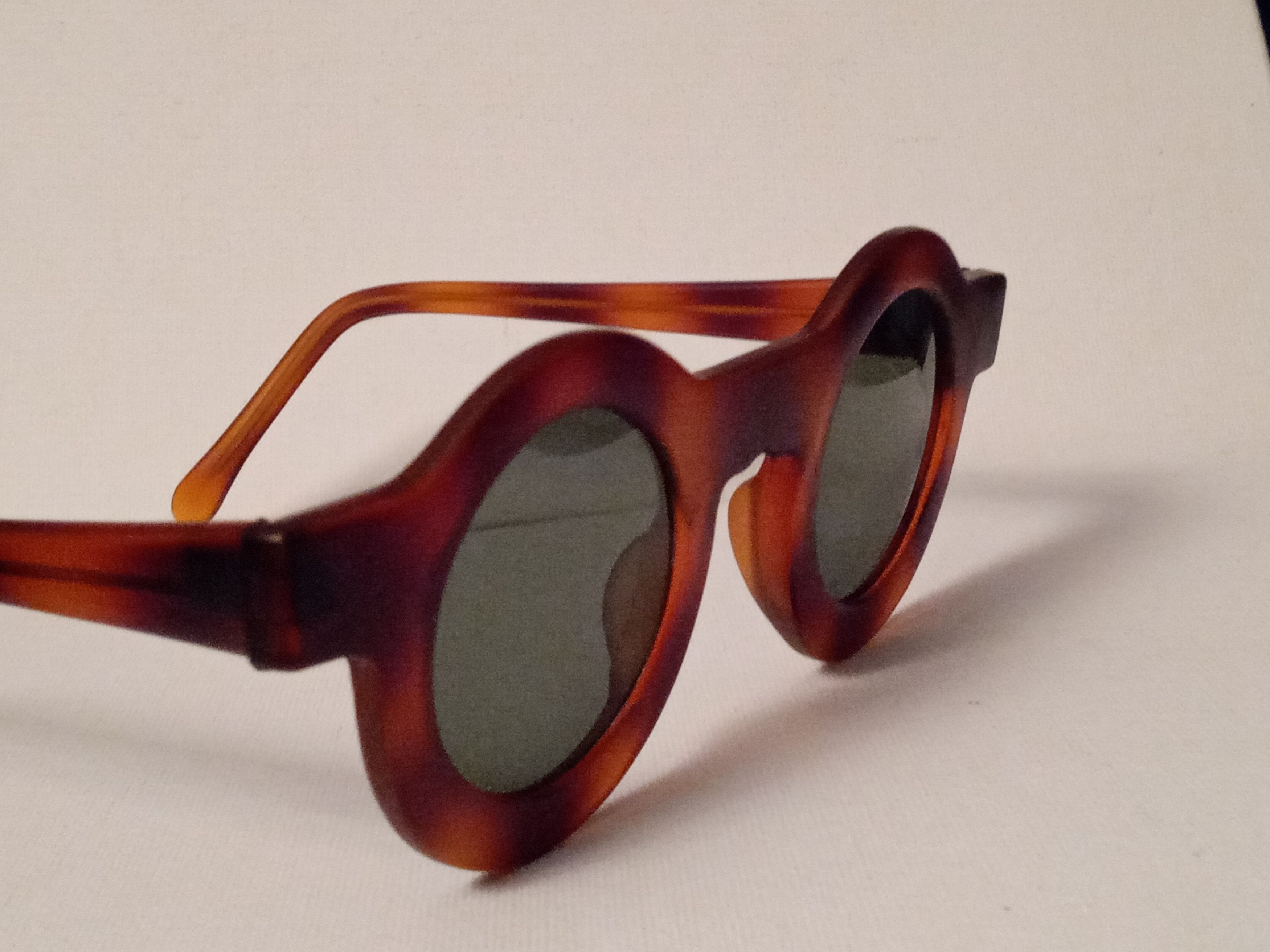 Vintage Vintage Faux Tortoise Sunglasses NOS Warhol, Studio 54 Size ONE SIZE - 2 Thumbnail