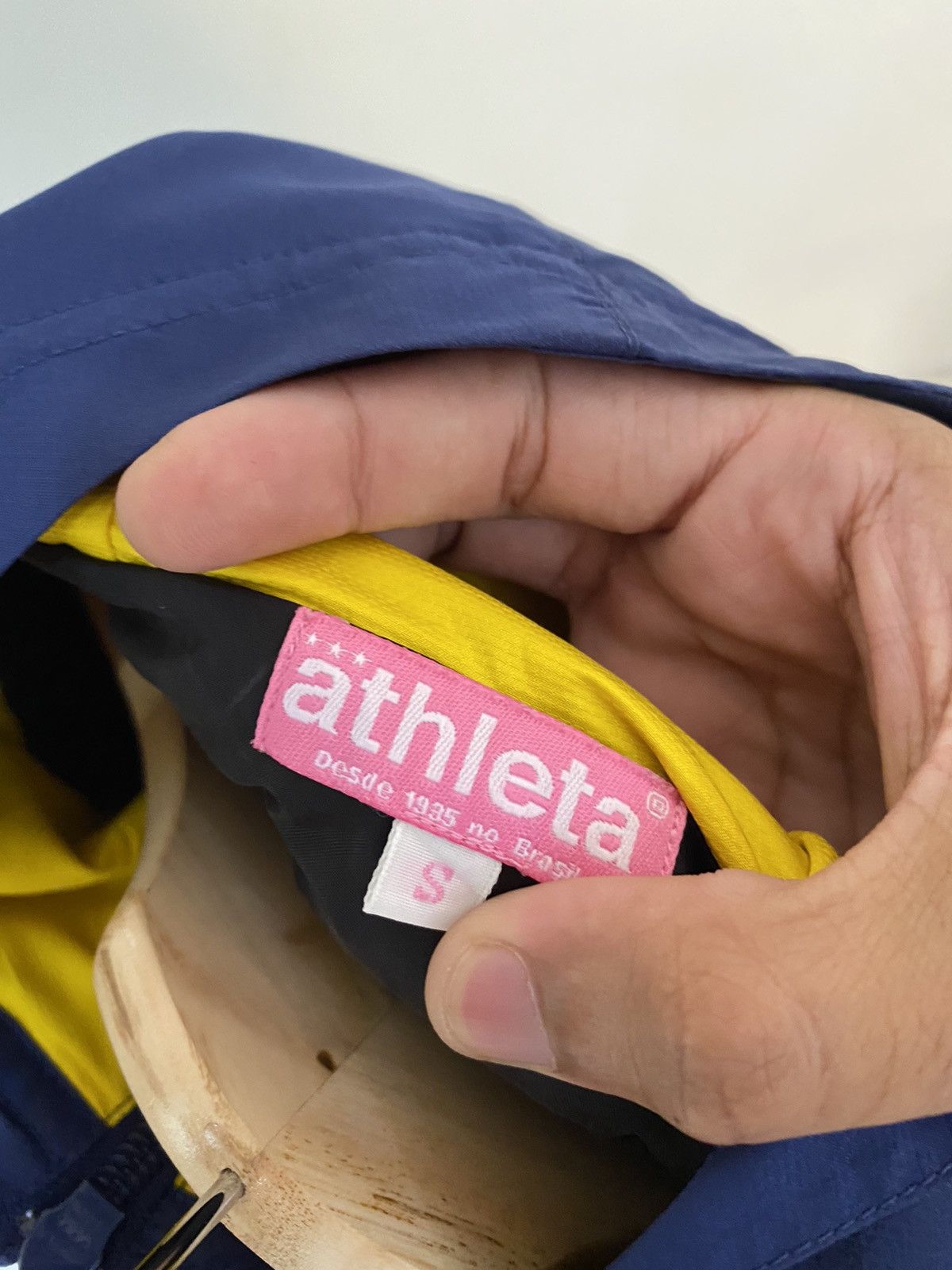 Japanese Brand 🔥VINTAGE ATHLETA BRAZIL ZIPPER LIGHT JACKET Size US S / EU 44-46 / 1 - 7 Thumbnail