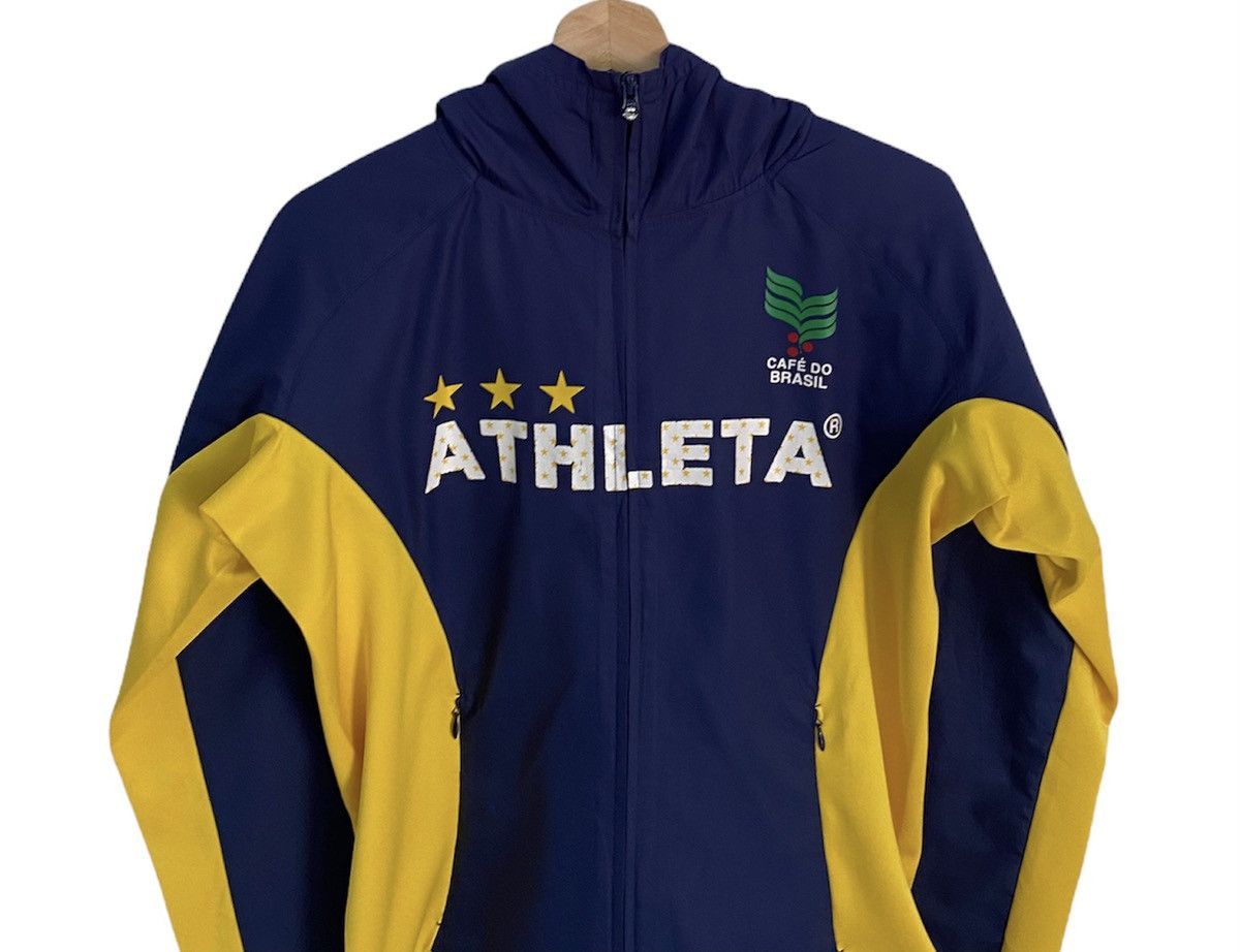 Japanese Brand 🔥VINTAGE ATHLETA BRAZIL ZIPPER LIGHT JACKET Size US S / EU 44-46 / 1 - 4 Thumbnail