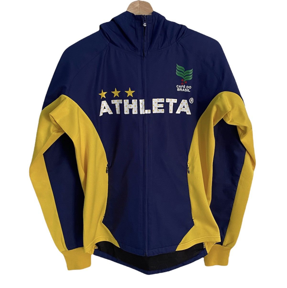 Japanese Brand 🔥VINTAGE ATHLETA BRAZIL ZIPPER LIGHT JACKET Size US S / EU 44-46 / 1 - 1 Thumbnail