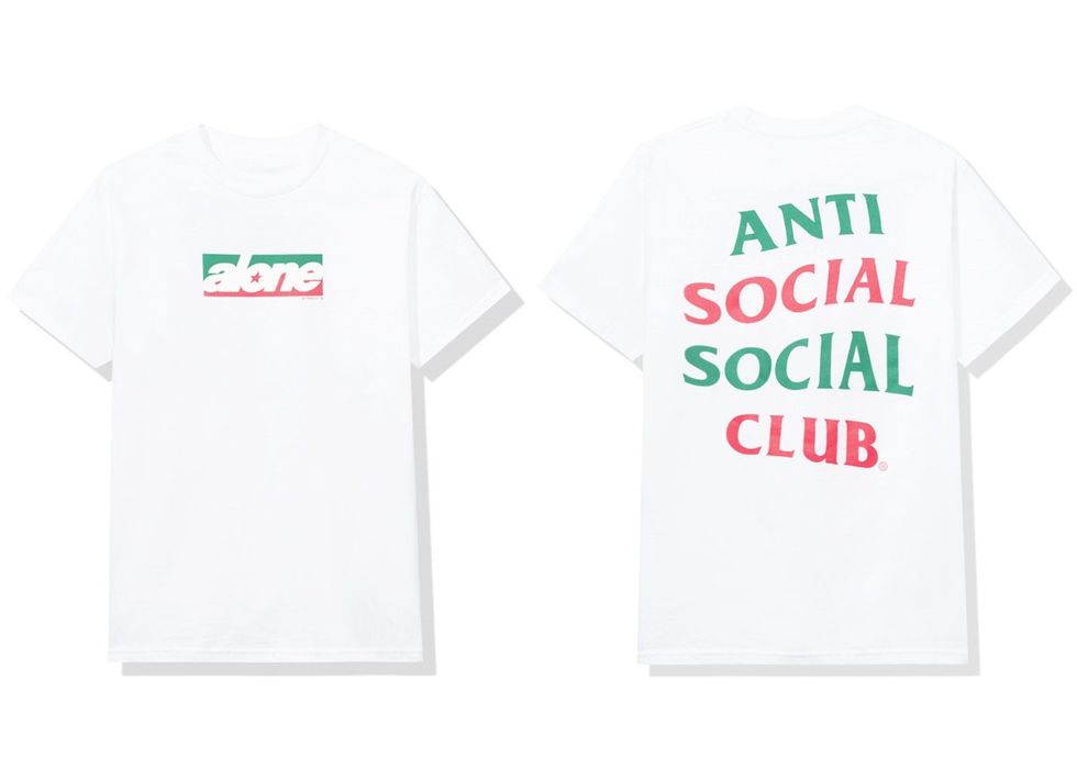 Anti Social Social Club DS ASSS Alone BOX Logo Forever and Ever