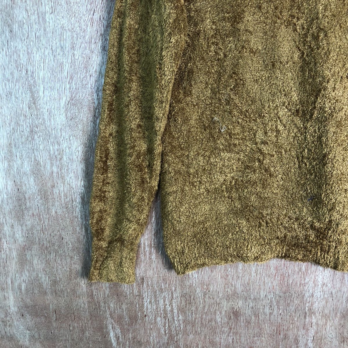 Japanese Brand Rode Picnic Shag Shaggy Fur Mohair Knitwear #6520 Size US M / EU 48-50 / 2 - 4 Thumbnail