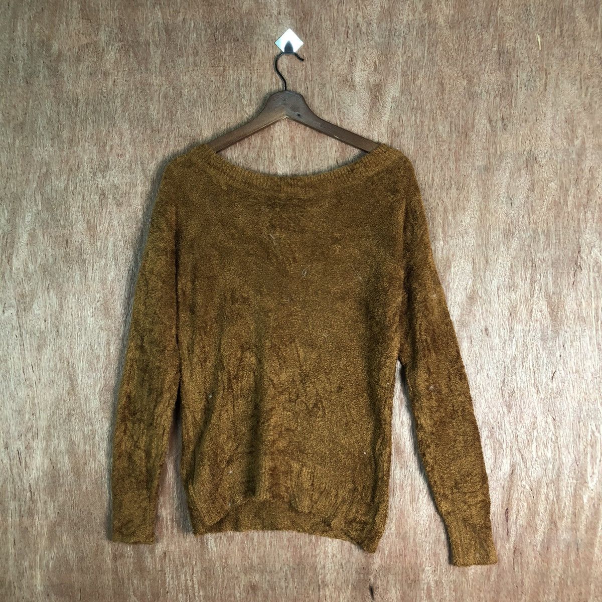Japanese Brand Rode Picnic Shag Shaggy Fur Mohair Knitwear #6520 Size US M / EU 48-50 / 2 - 9 Thumbnail