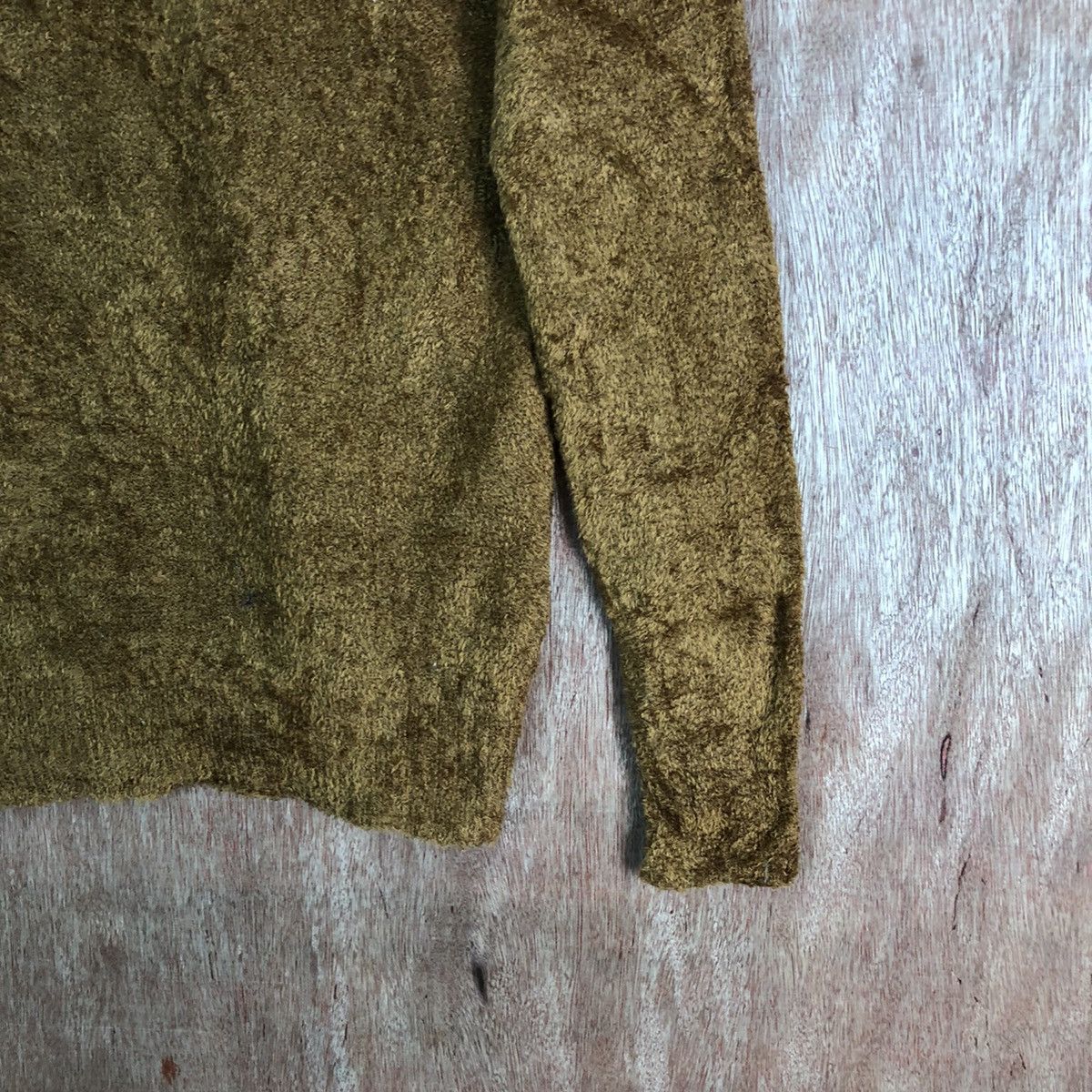 Japanese Brand Rode Picnic Shag Shaggy Fur Mohair Knitwear #6520 Size US M / EU 48-50 / 2 - 5 Thumbnail