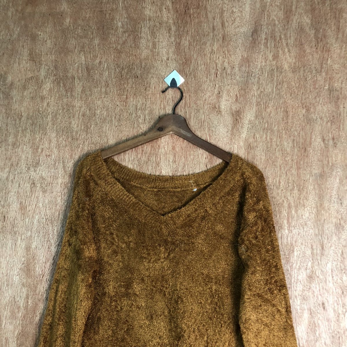 Japanese Brand Rode Picnic Shag Shaggy Fur Mohair Knitwear #6520 Size US M / EU 48-50 / 2 - 2 Thumbnail