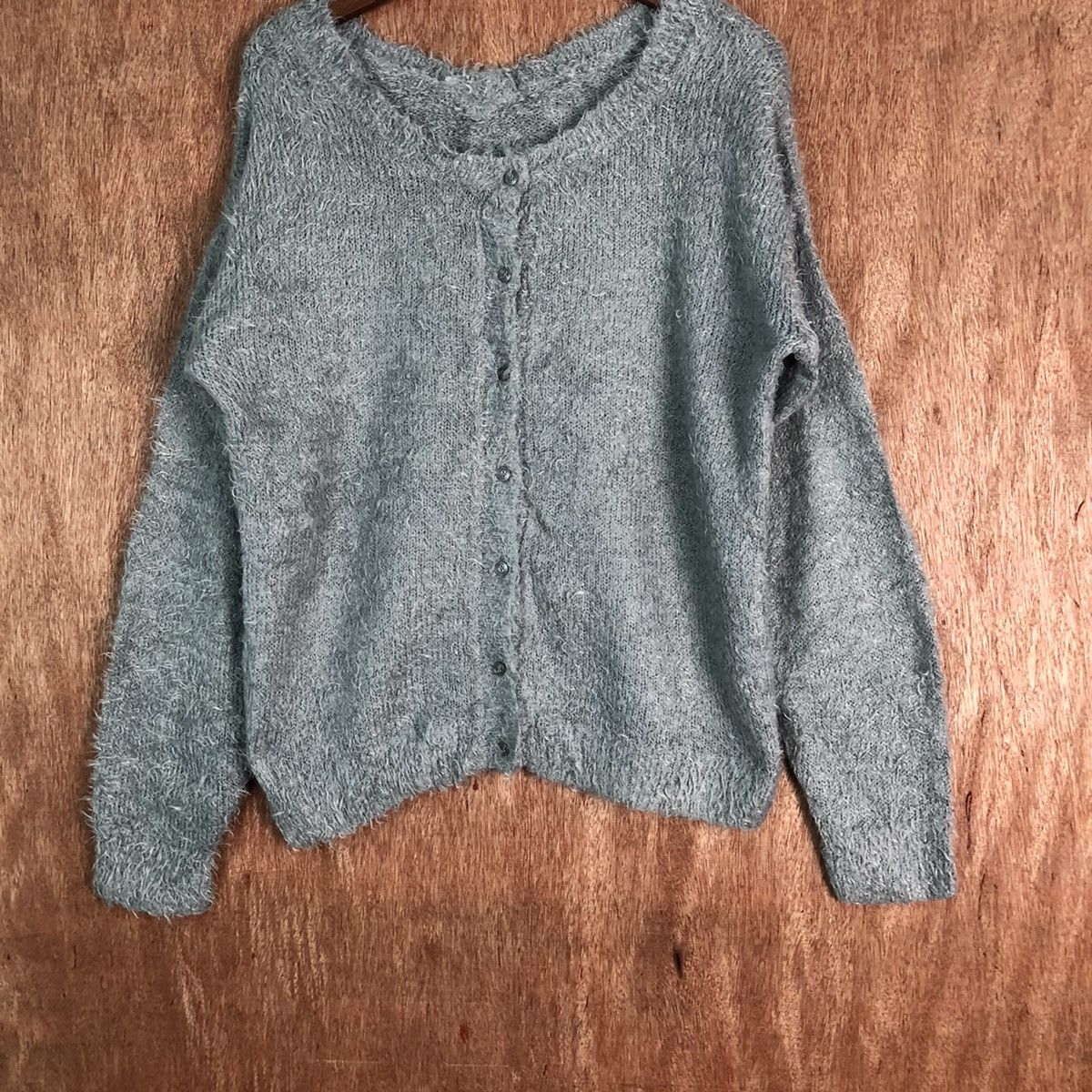Homespun Knitwear Hypen World Gallery Shag Shaggy Fur Mohair Knitwear #6485 Size US L / EU 52-54 / 3 - 3 Thumbnail