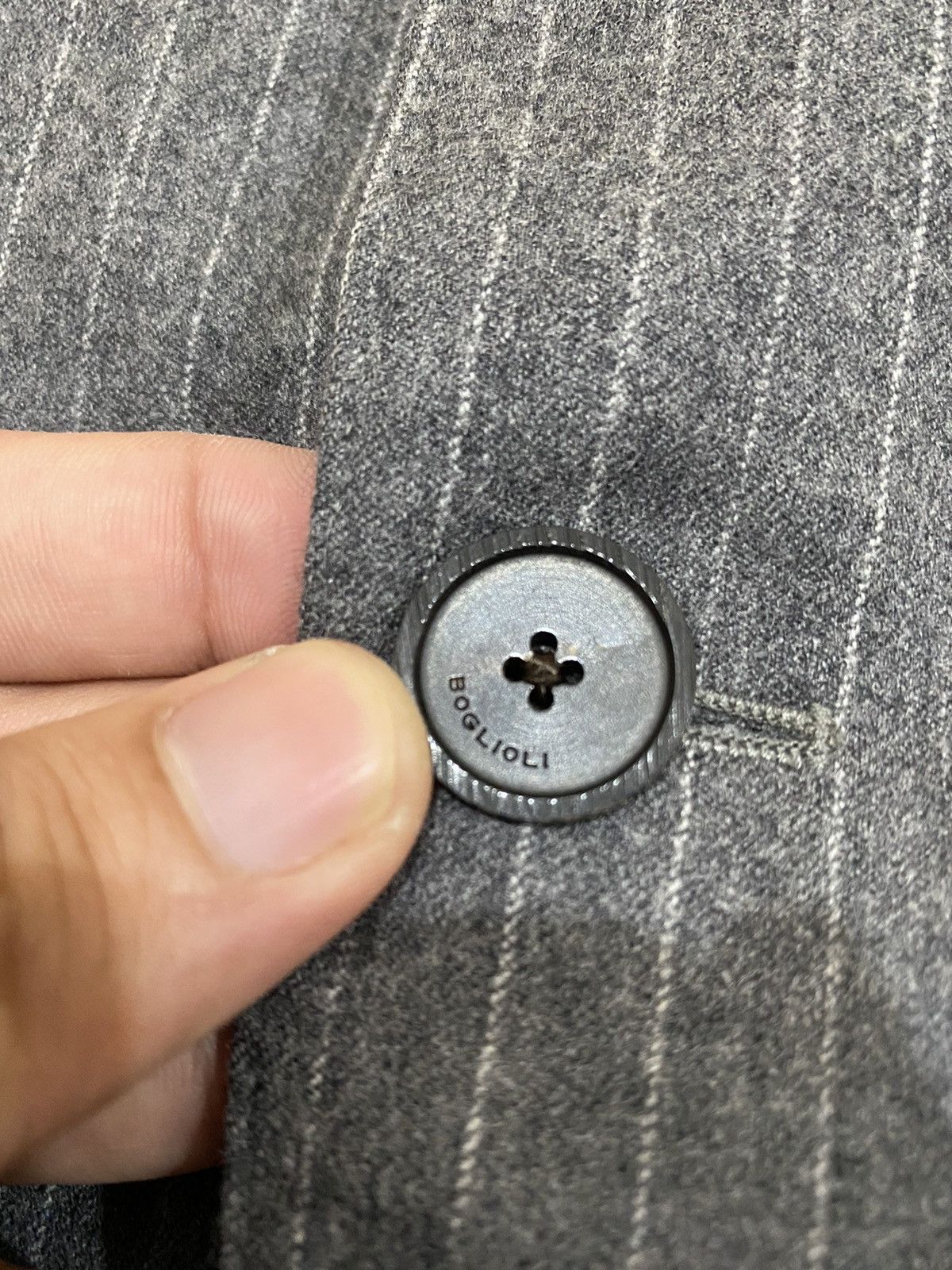 Boglioli Vintage Boglioli Pintsripes Blazer Size US M / EU 48-50 / 2 - 7 Thumbnail