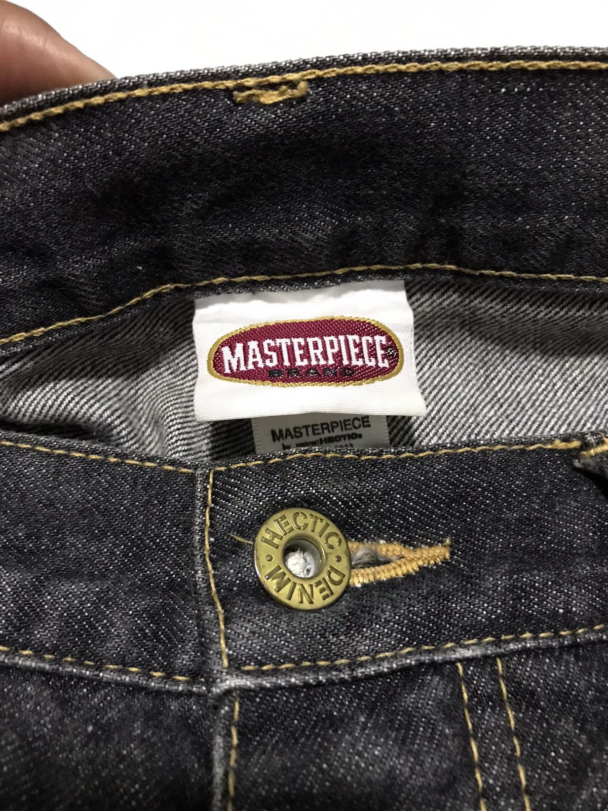 MasterPiece Masterpiece Mad Hectic Workwear Buckle Back Pants Size US 33 - 7 Thumbnail