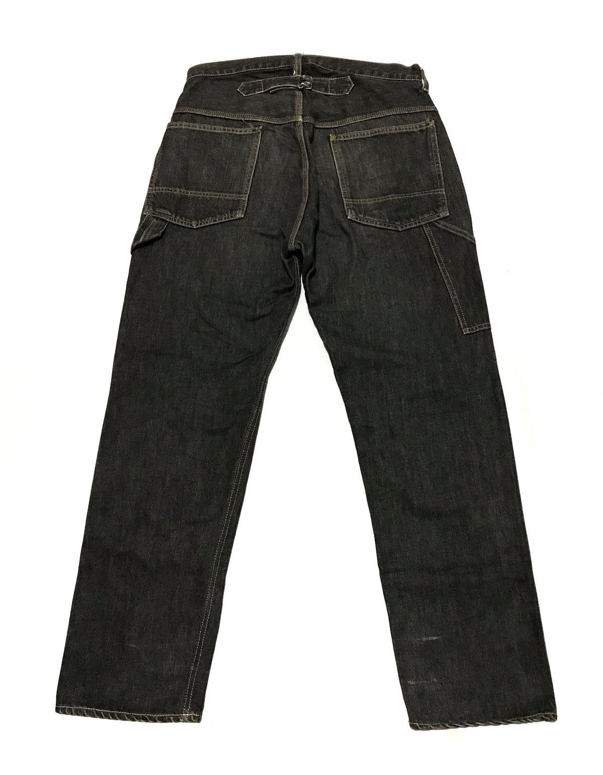 MasterPiece Masterpiece Mad Hectic Workwear Buckle Back Pants Size US 33 - 2 Thumbnail