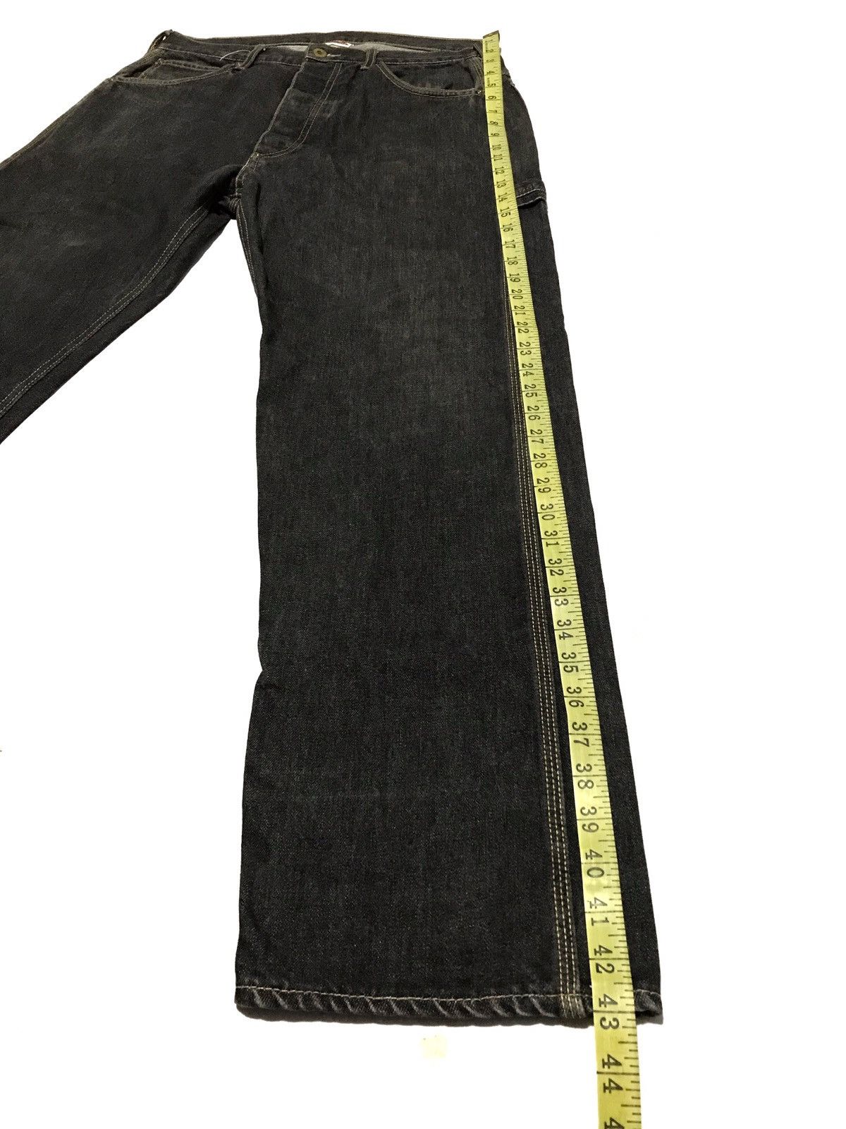 MasterPiece Masterpiece Mad Hectic Workwear Buckle Back Pants Size US 33 - 10 Thumbnail