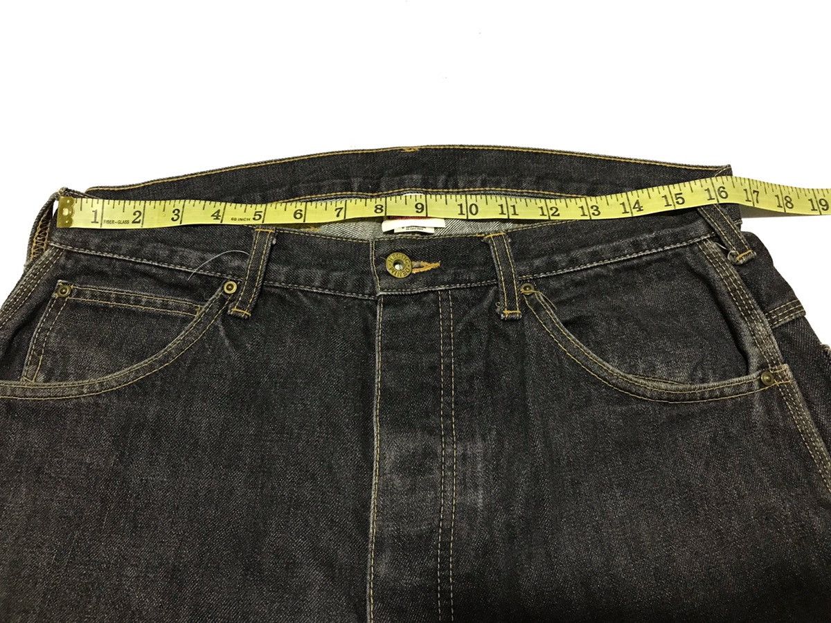 MasterPiece Masterpiece Mad Hectic Workwear Buckle Back Pants Size US 33 - 9 Thumbnail