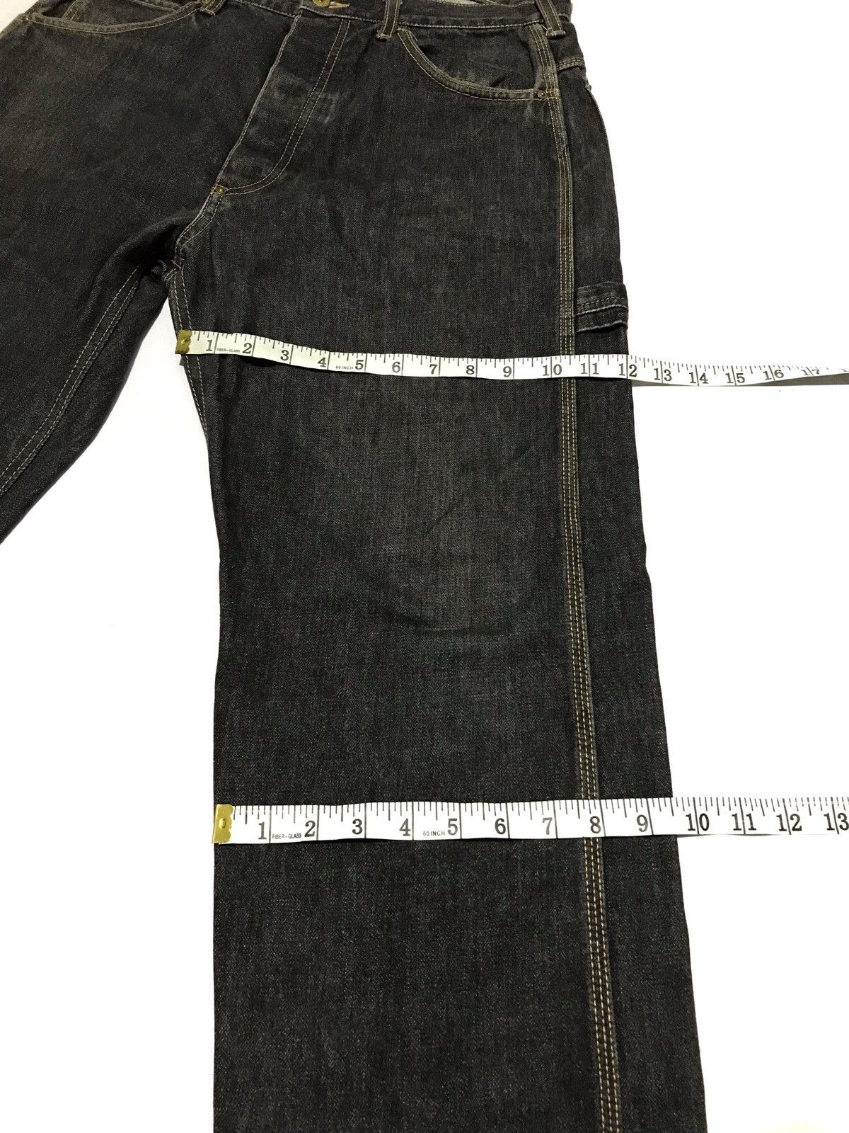 MasterPiece Masterpiece Mad Hectic Workwear Buckle Back Pants Size US 33 - 12 Thumbnail