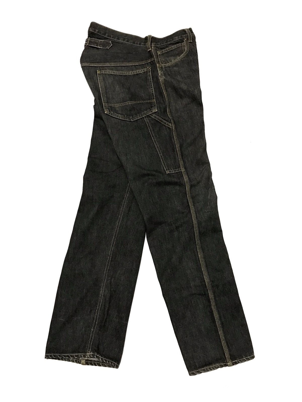 MasterPiece Masterpiece Mad Hectic Workwear Buckle Back Pants Size US 33 - 3 Thumbnail