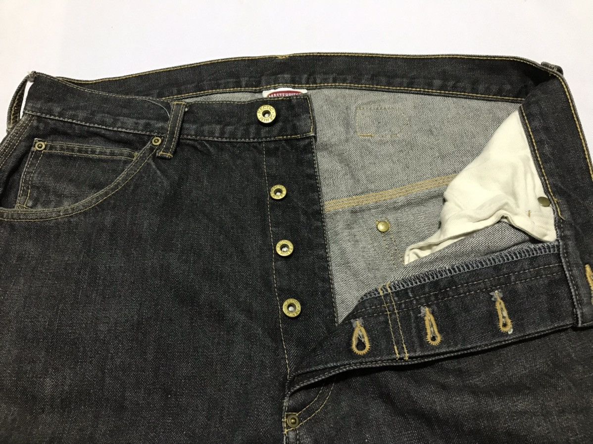 MasterPiece Masterpiece Mad Hectic Workwear Buckle Back Pants Size US 33 - 6 Thumbnail