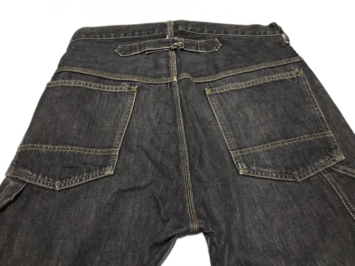 MasterPiece Masterpiece Mad Hectic Workwear Buckle Back Pants Size US 33 - 5 Thumbnail