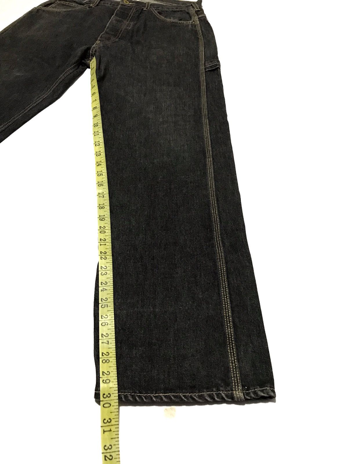 MasterPiece Masterpiece Mad Hectic Workwear Buckle Back Pants Size US 33 - 11 Thumbnail