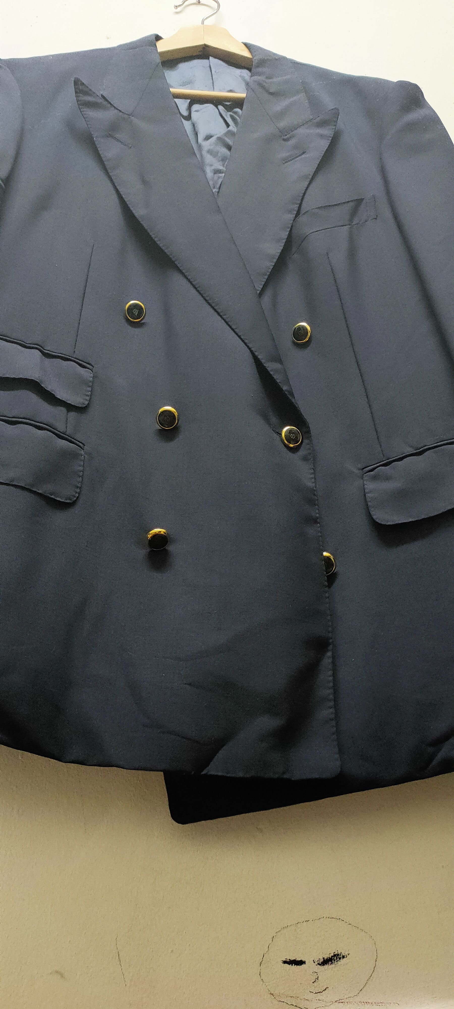 Alfred Dunhill Alfred Dunhill vintage blazer black Size 48L - 3 Thumbnail