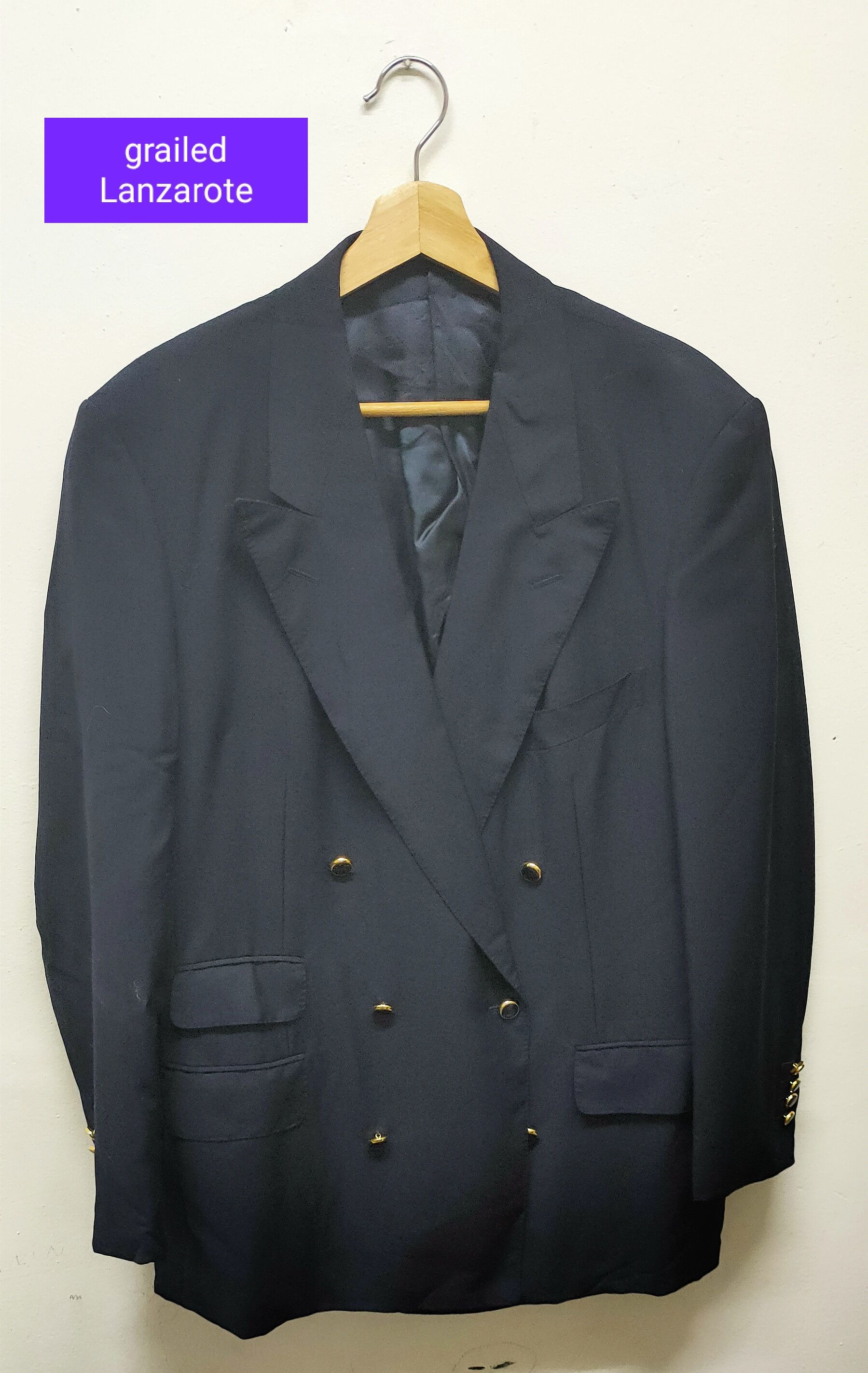 Alfred Dunhill Alfred Dunhill vintage blazer black Size 48L - 1 Thumbnail