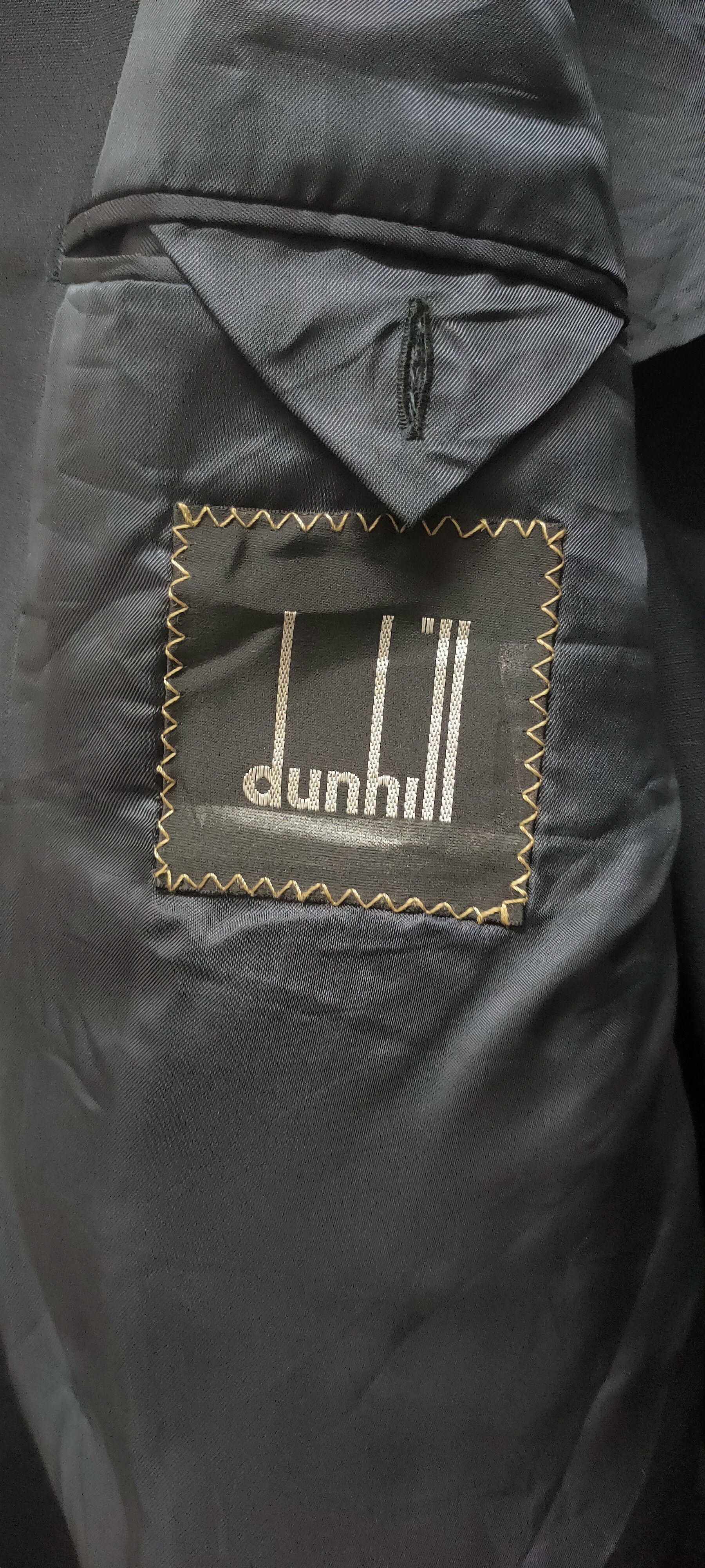 Alfred Dunhill Alfred Dunhill vintage blazer black Size 48L - 7 Thumbnail