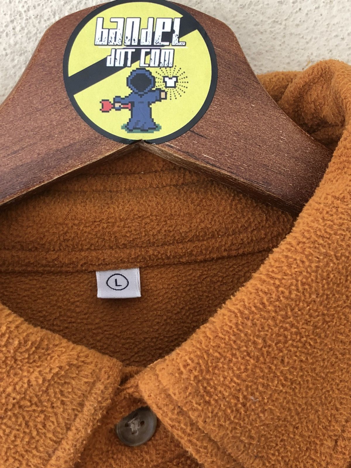 Japanese Brand × Uniqlo Uncle Roger Orange Fleece Shirt Size US L / EU 52-54 / 3 - 7 Thumbnail