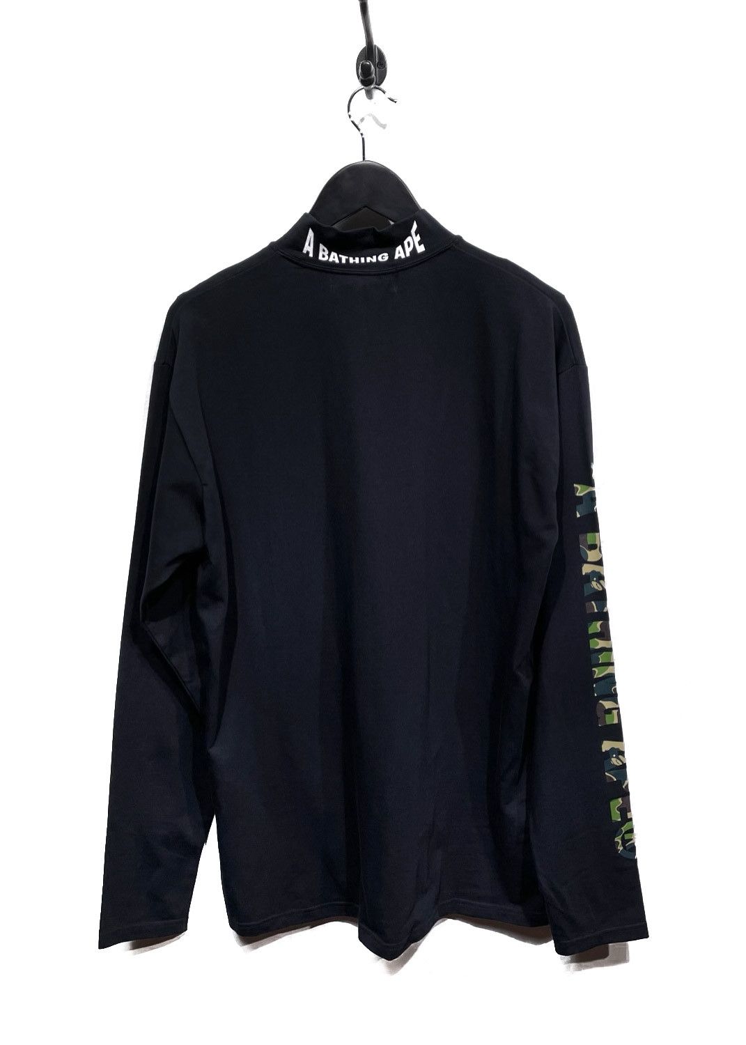 Bape Bape Formula One Black Mock Neck Long Sleeves T-shirt Size US XL / EU 56 / 4 - 6 Thumbnail