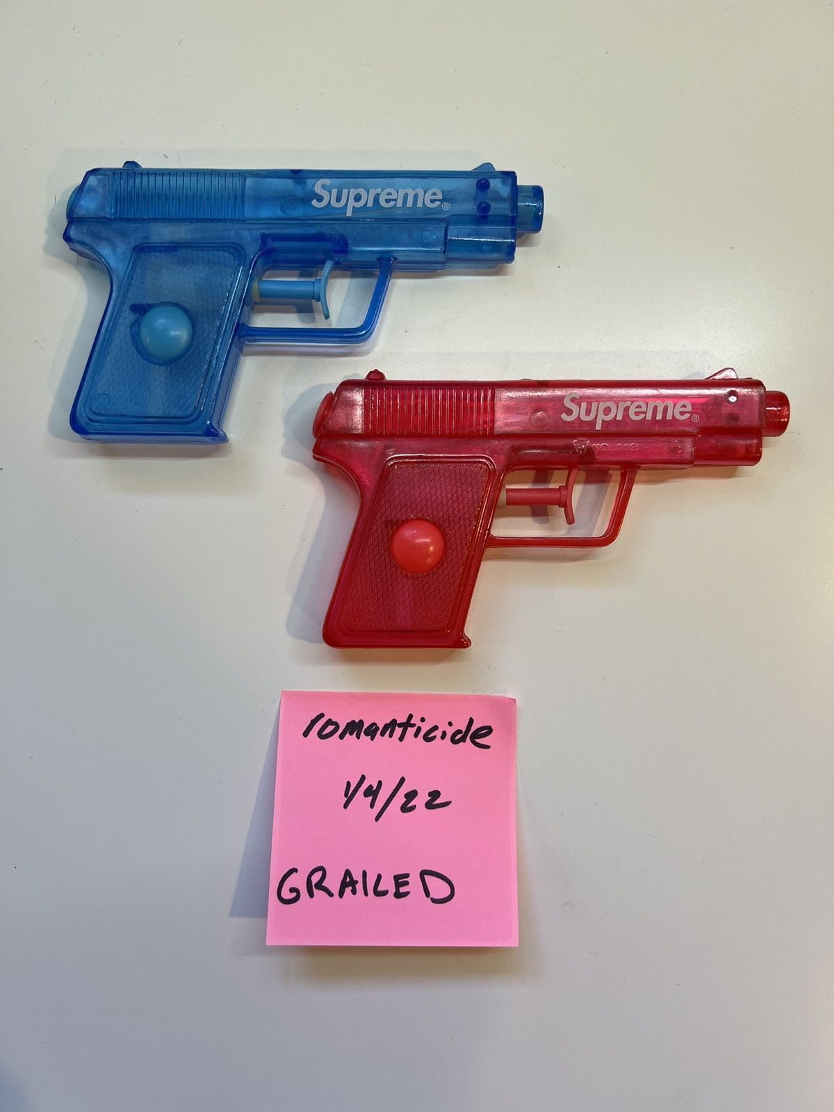 Supreme Supreme Water Pistol Guns (2) | Grailed