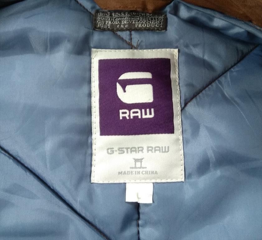 G-Star × Vintage G-STAR RAW co overshirt insulated vintage jacket Size US L / EU 52-54 / 3 - 7 Thumbnail