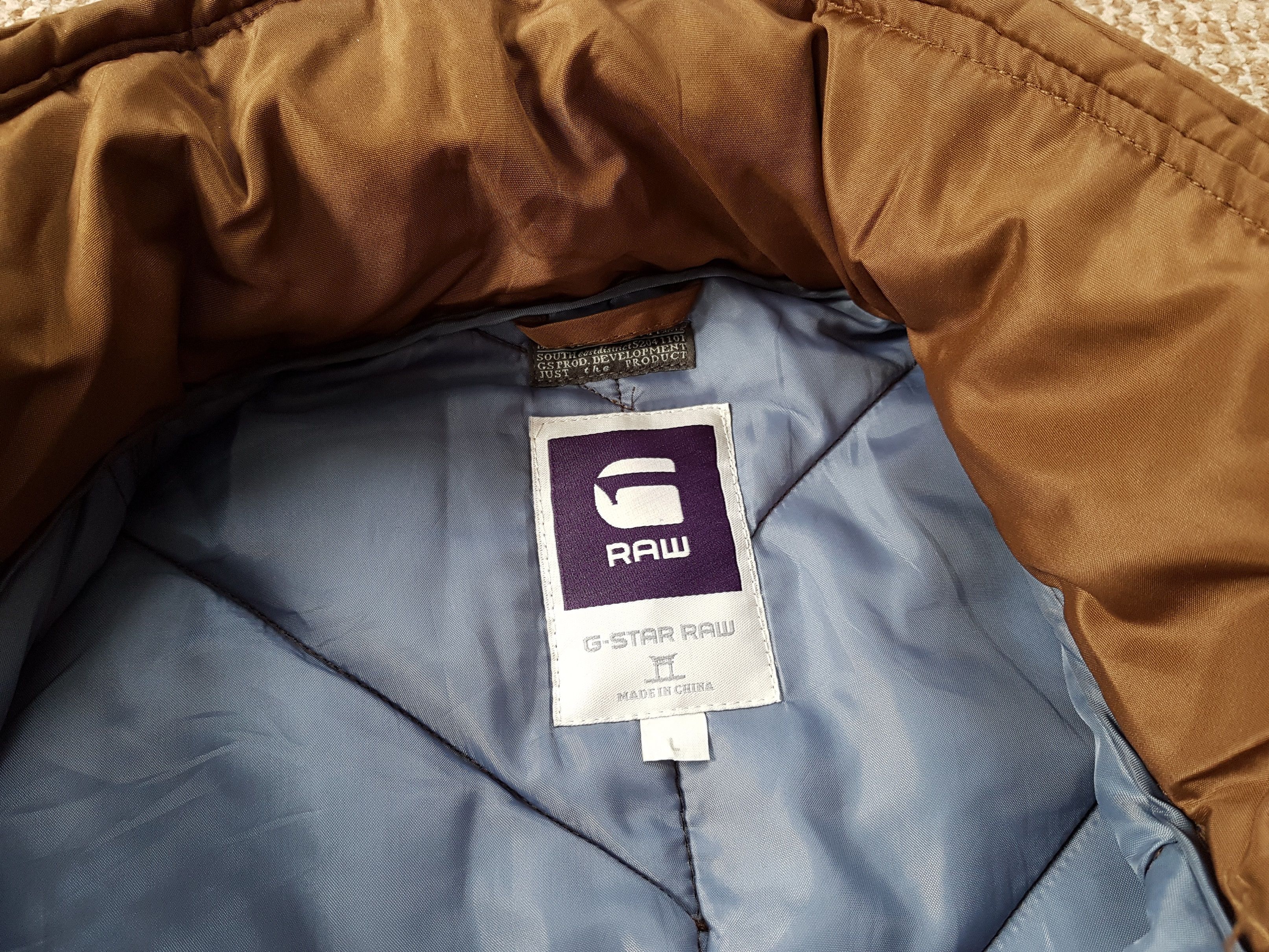G-Star × Vintage G-STAR RAW co overshirt insulated vintage jacket Size US L / EU 52-54 / 3 - 6 Thumbnail