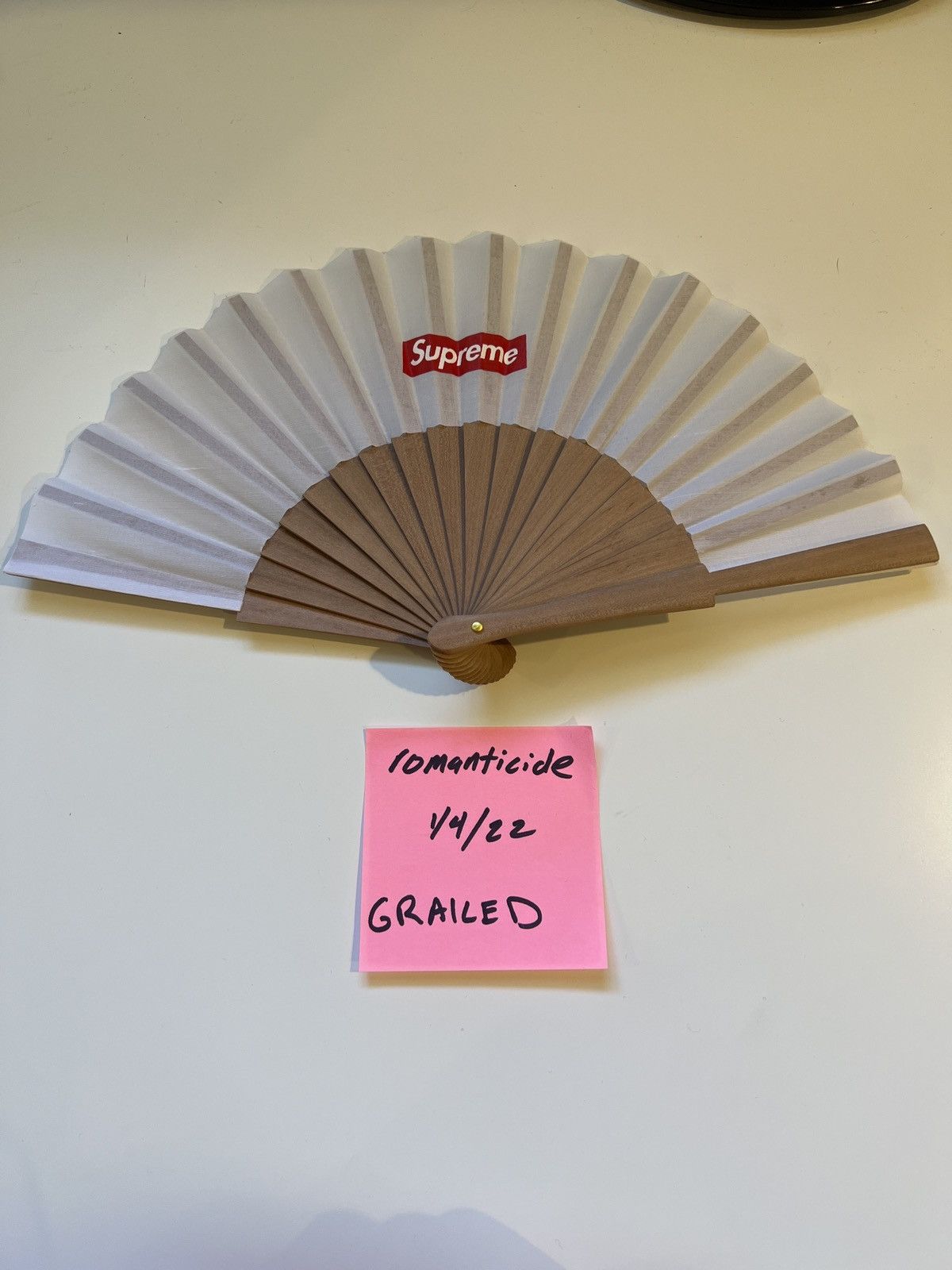 Supreme Sasquatchfabrix Folding Fan 扇子 | givingbackpodcast.com