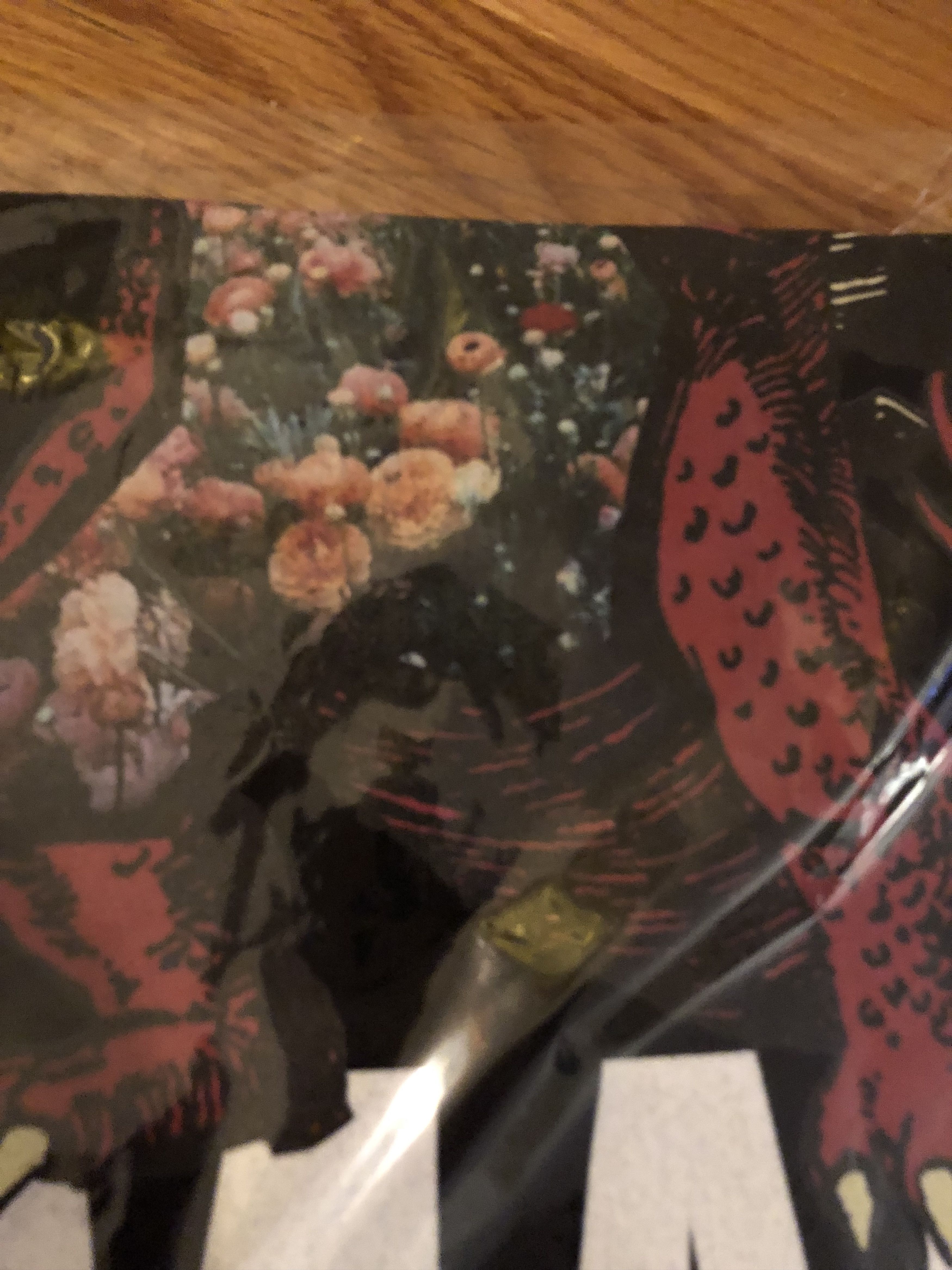 Hypebeast × Undercover UNDERCOVER Dinosaur Floral Landscape "MAD” T Shirt in Black Size US M / EU 48-50 / 2 - 6 Thumbnail