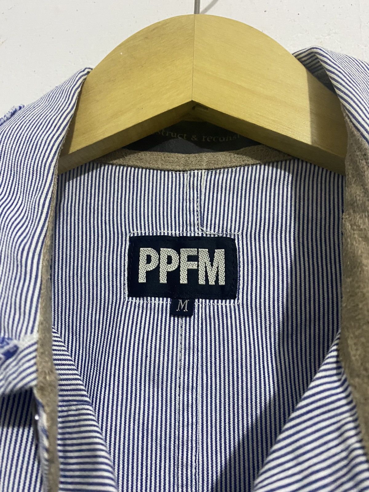 14th Addiction × KMRii × Yasuyuki Ishii 💸BINDINGOFFER💸Ppfm Eastern Rock Stripe Shirt Size US M / EU 48-50 / 2 - 5 Thumbnail