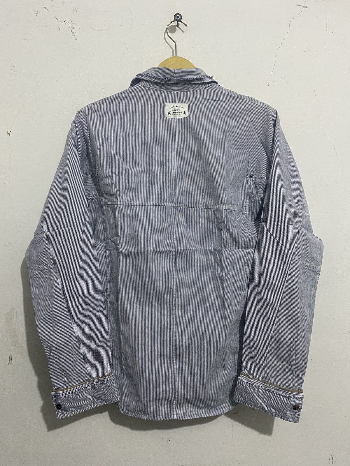 14th Addiction × KMRii × Yasuyuki Ishii 💸BINDINGOFFER💸Ppfm Eastern Rock Stripe Shirt Size US M / EU 48-50 / 2 - 8 Thumbnail