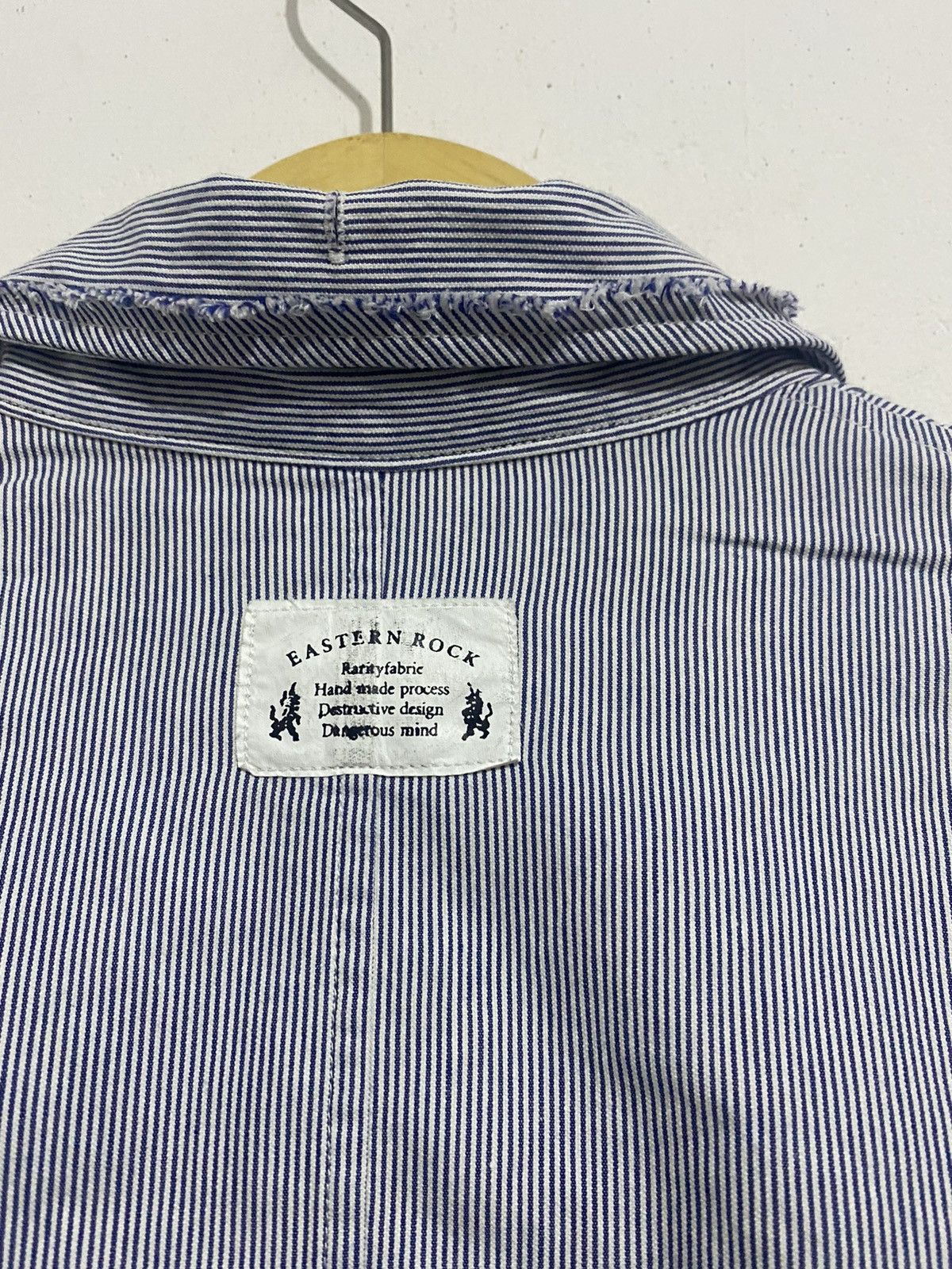 14th Addiction × KMRii × Yasuyuki Ishii 💸BINDINGOFFER💸Ppfm Eastern Rock Stripe Shirt Size US M / EU 48-50 / 2 - 9 Thumbnail
