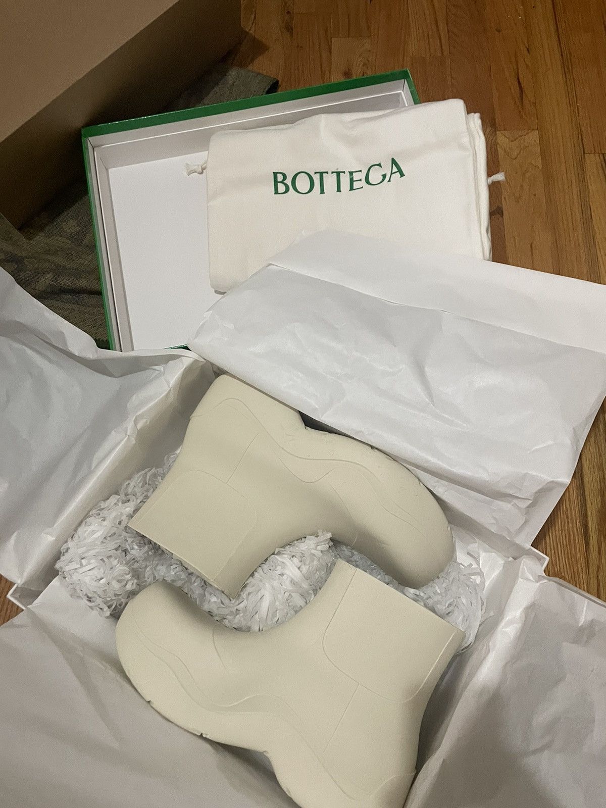 Bottega Veneta Bottega Veneta Puddle Boots (Rubber Band) Size US 12 / EU 45 - 2 Thumbnail