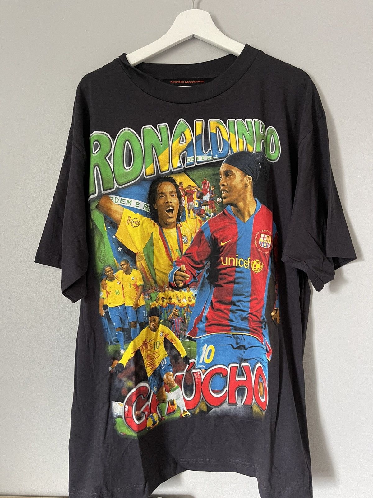 Marino Morwood Marino Morwood Ronaldinho Shirt Barcelona Brazil Size US XL / EU 56 / 4 - 1 Thumbnail