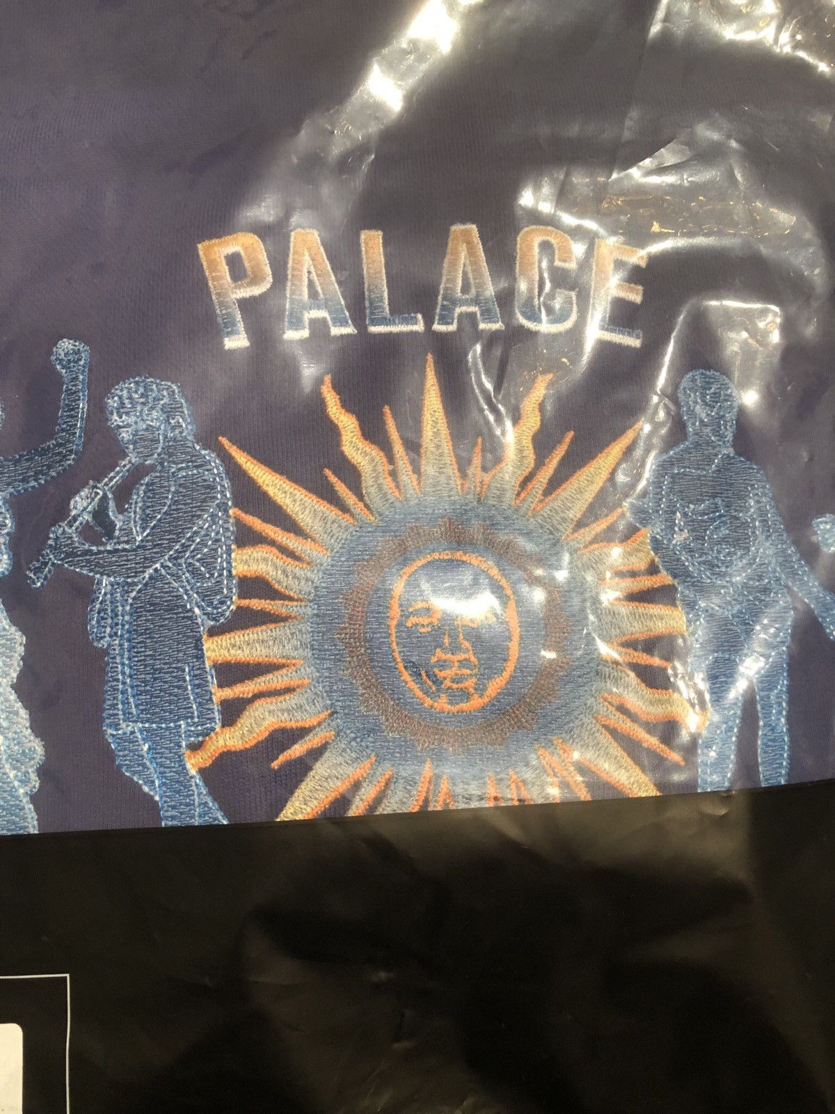 Palace PALACE - Embroidered Tripper Rib Crew in Purple SS19 Size US M / EU 48-50 / 2 - 5 Thumbnail