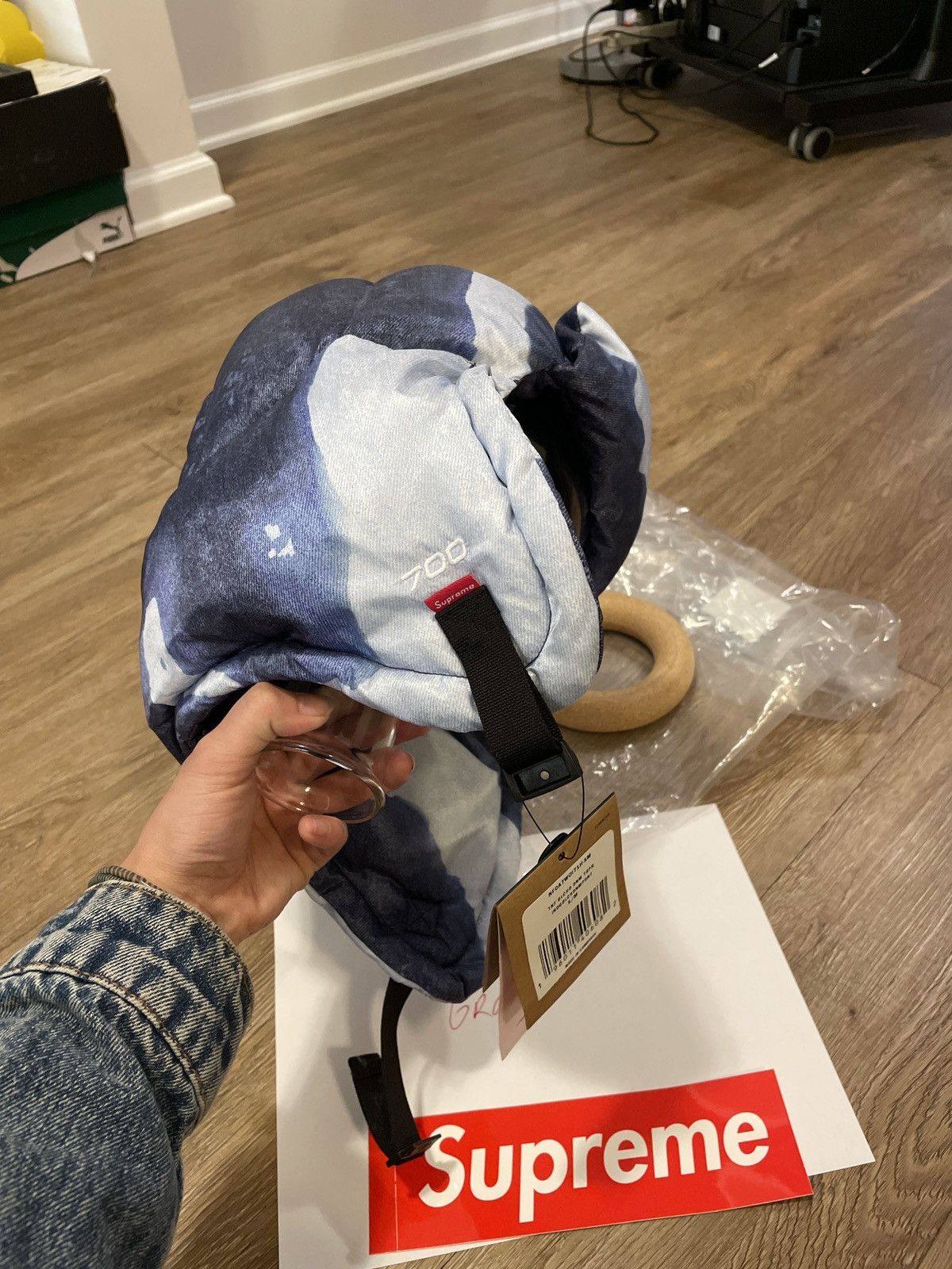 Supreme The North Face trooper hat Supreme The North Face Bleached