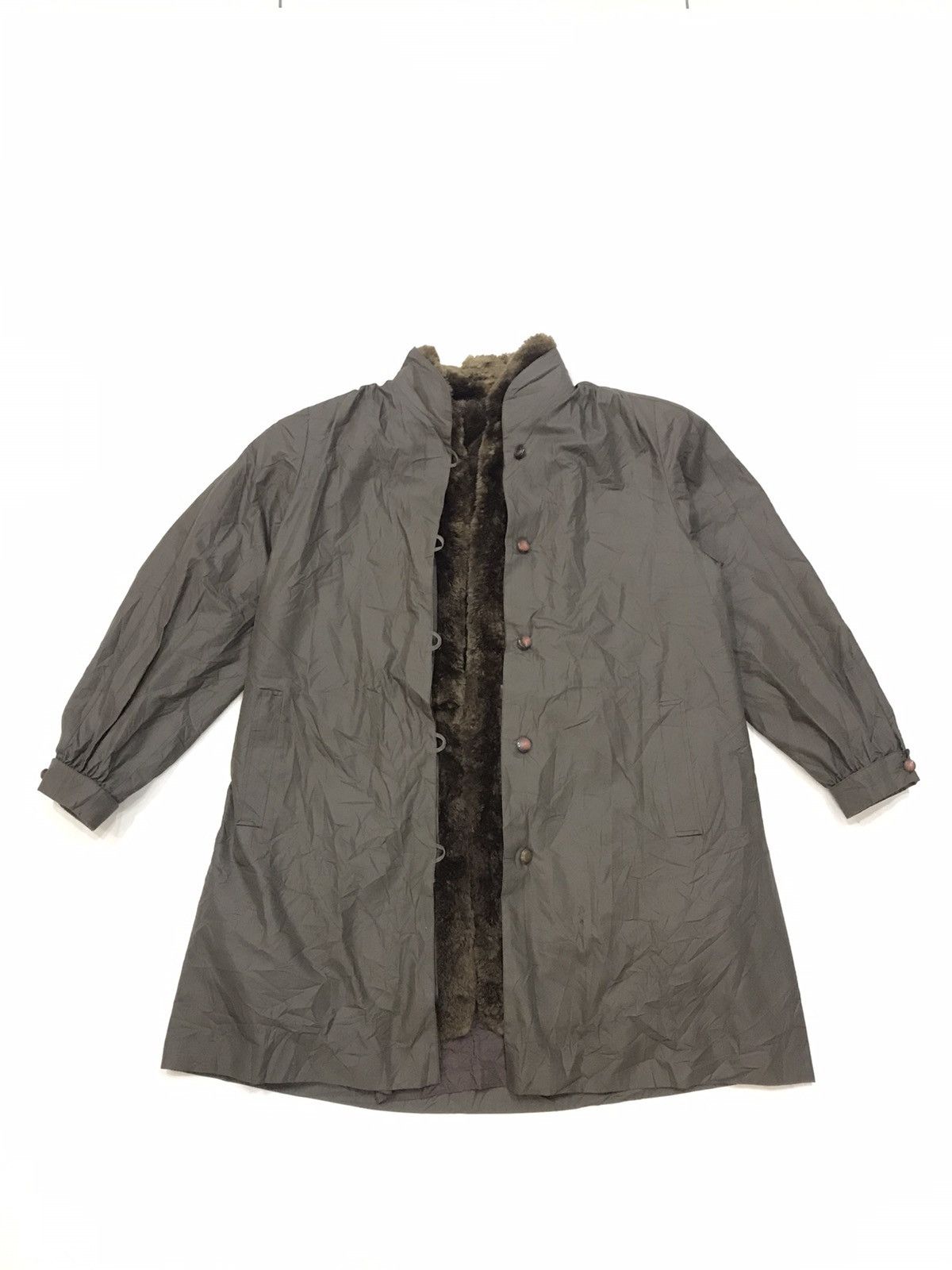 Japanese Brand HIROKI FUR AND LEATHER FASHION JACKET VINTAGE JAPAN BRAND Size US M / EU 48-50 / 2 - 1 Thumbnail